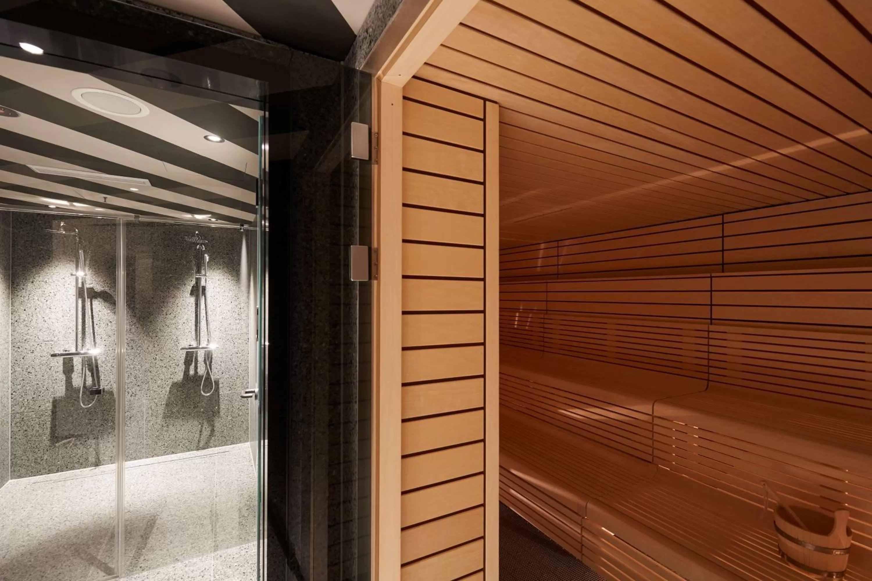 Sauna in Scandic Frankfurt Hafenpark
