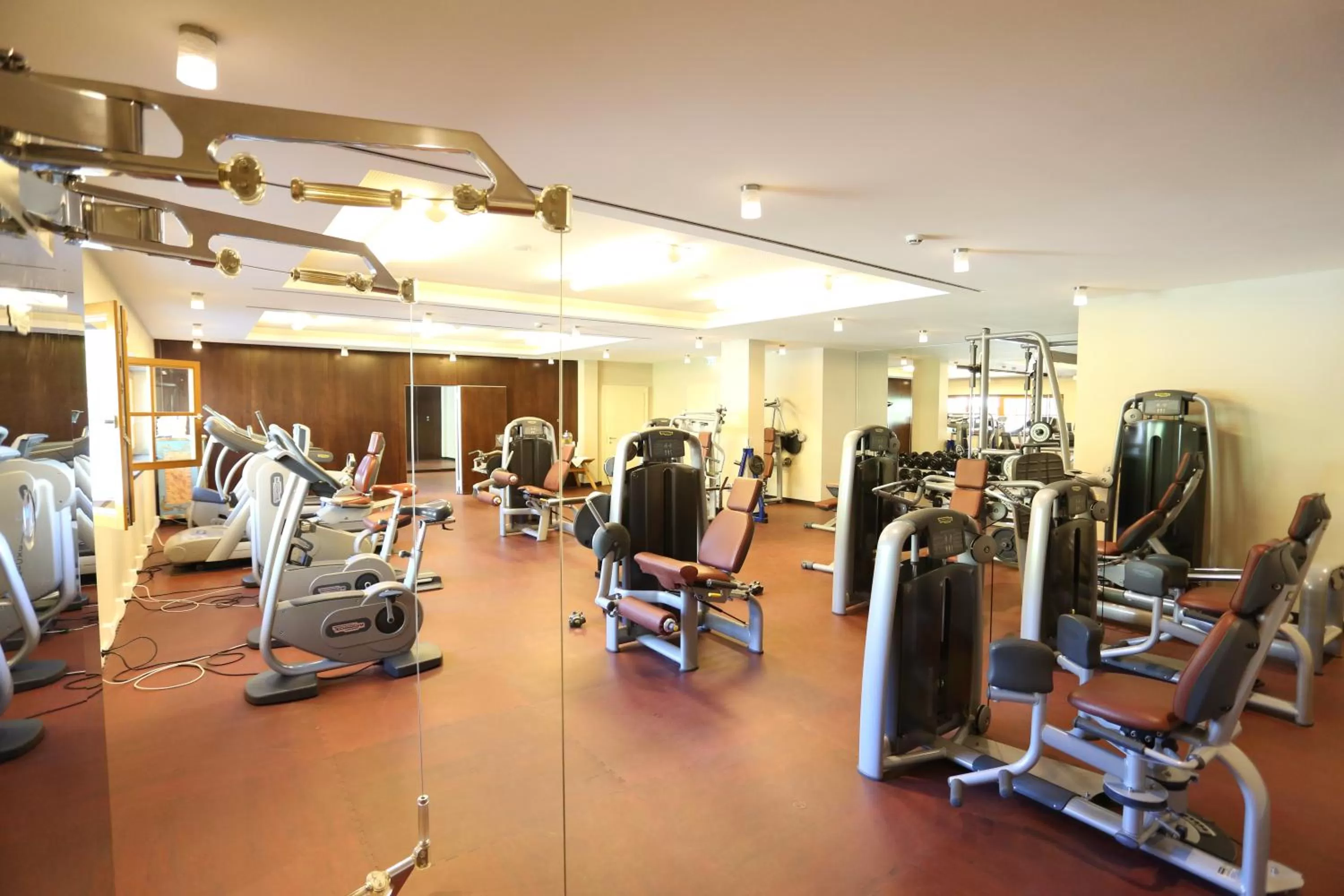 Fitness centre/facilities in Stammhaus im Hotel Alpine Palace