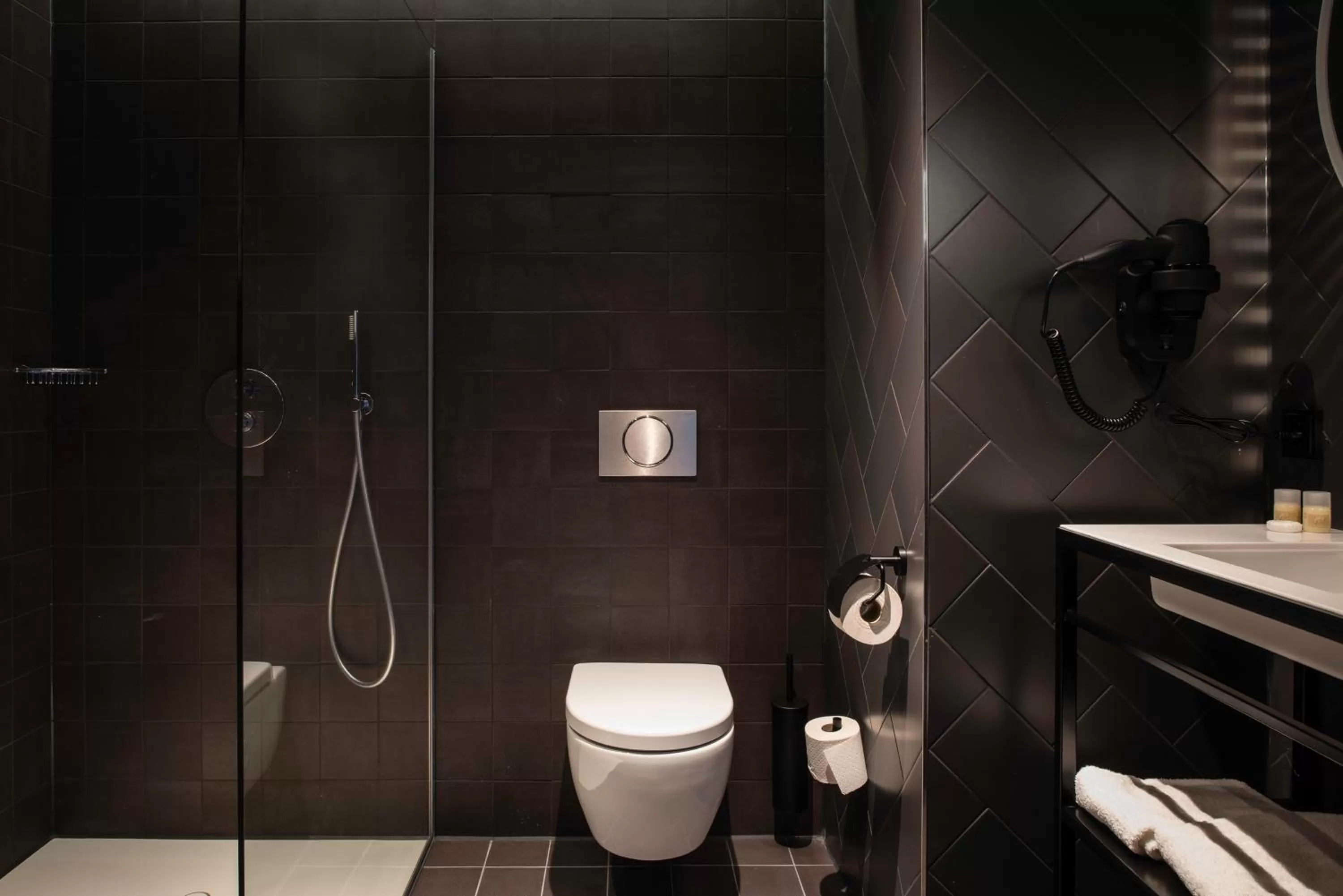 Shower in Hotel Mariënhage