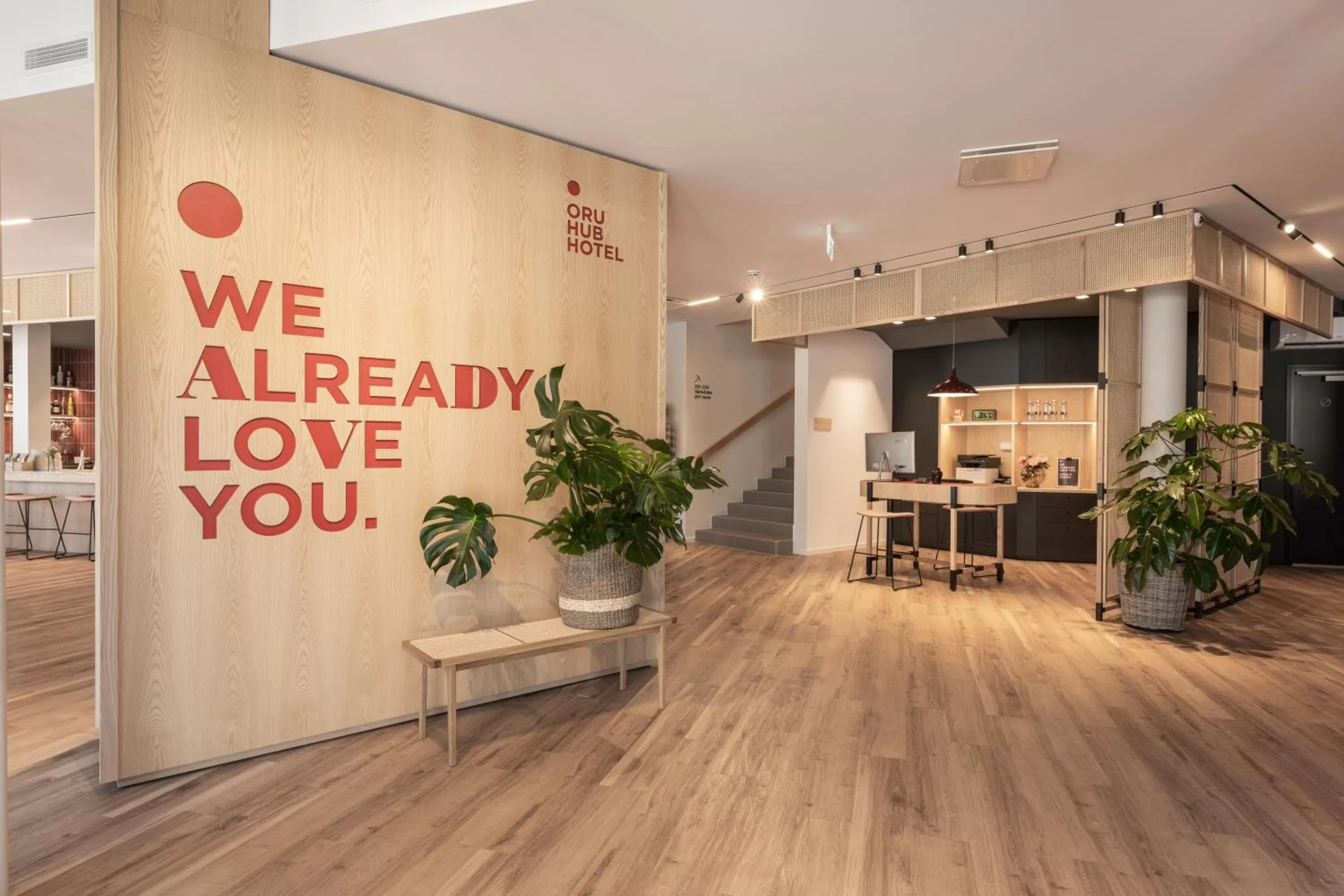 Lobby or reception in Oru Hub Hotel Tallinn - Handwritten Collection