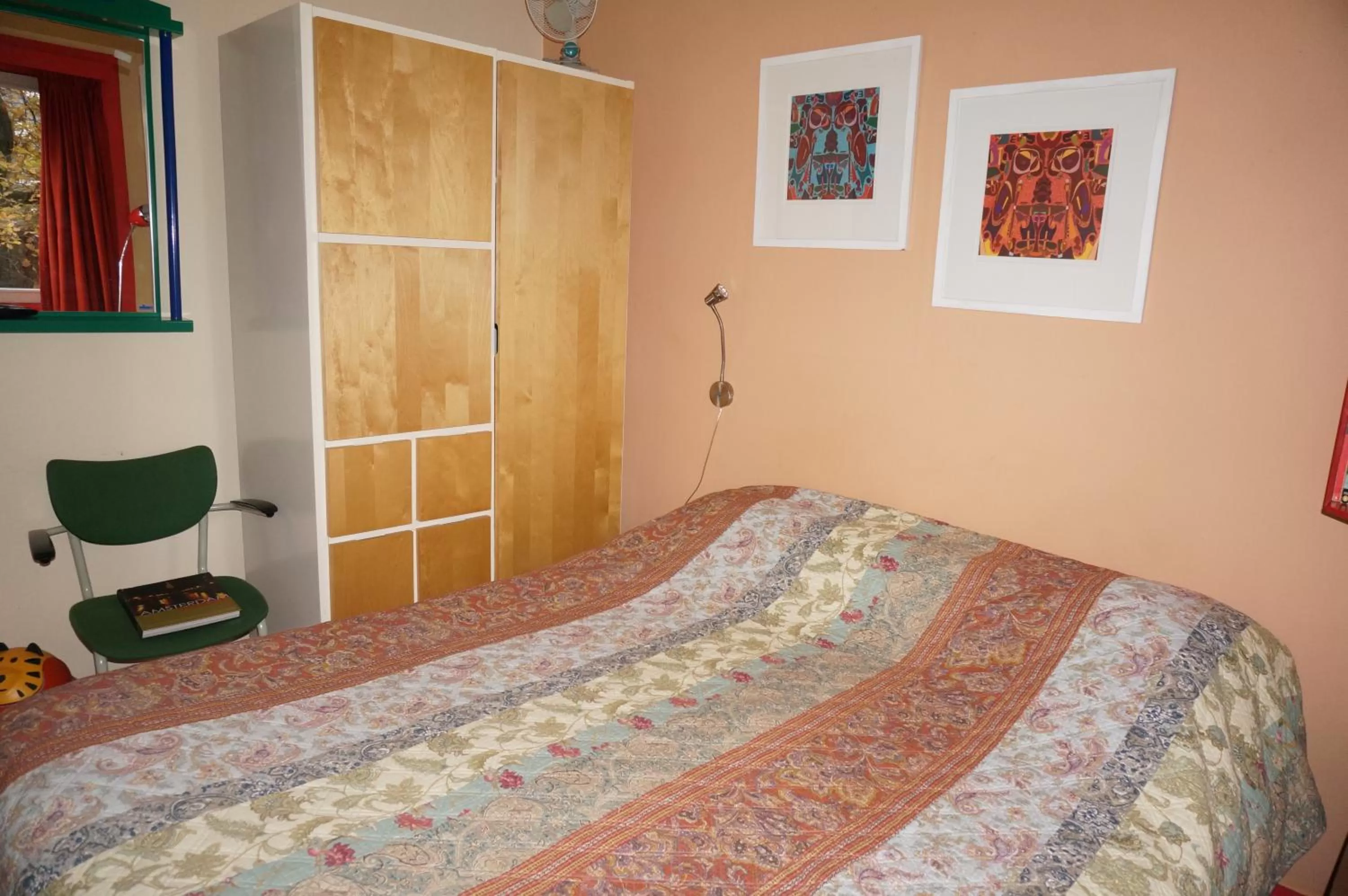 Bed in Xaviera's Bed and Breakfast