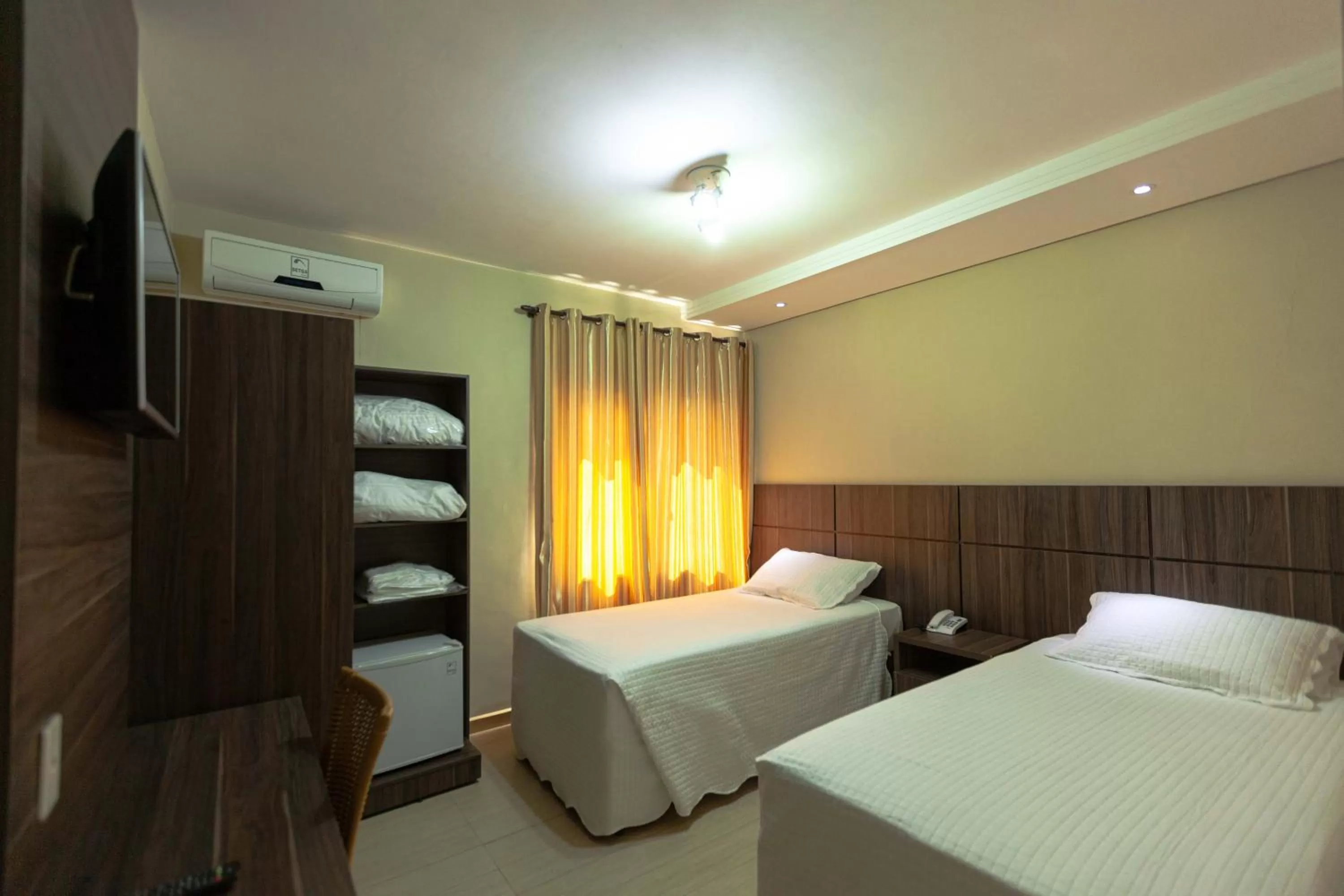 Bed in Hotel Foz do Iguaçu