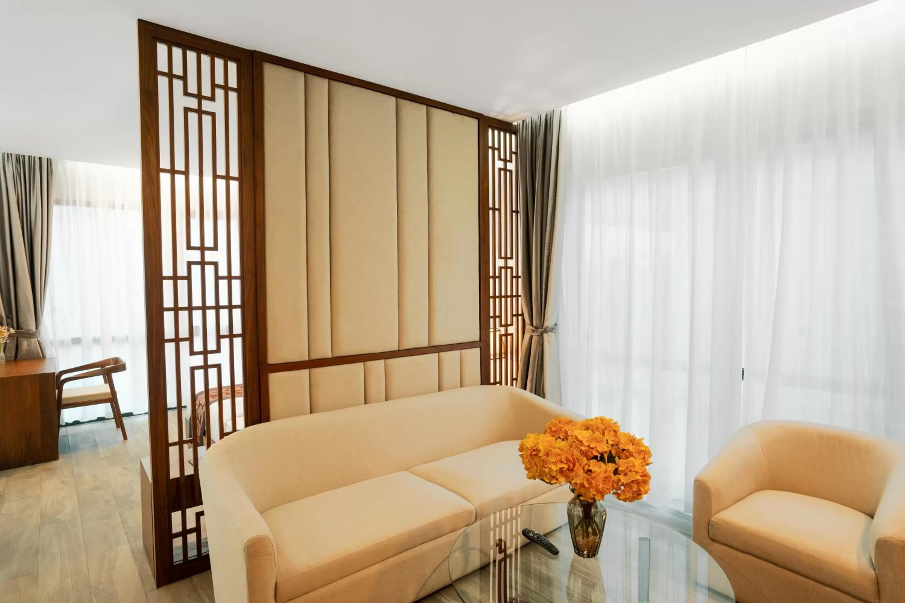 Living room in MT Collection Hotel