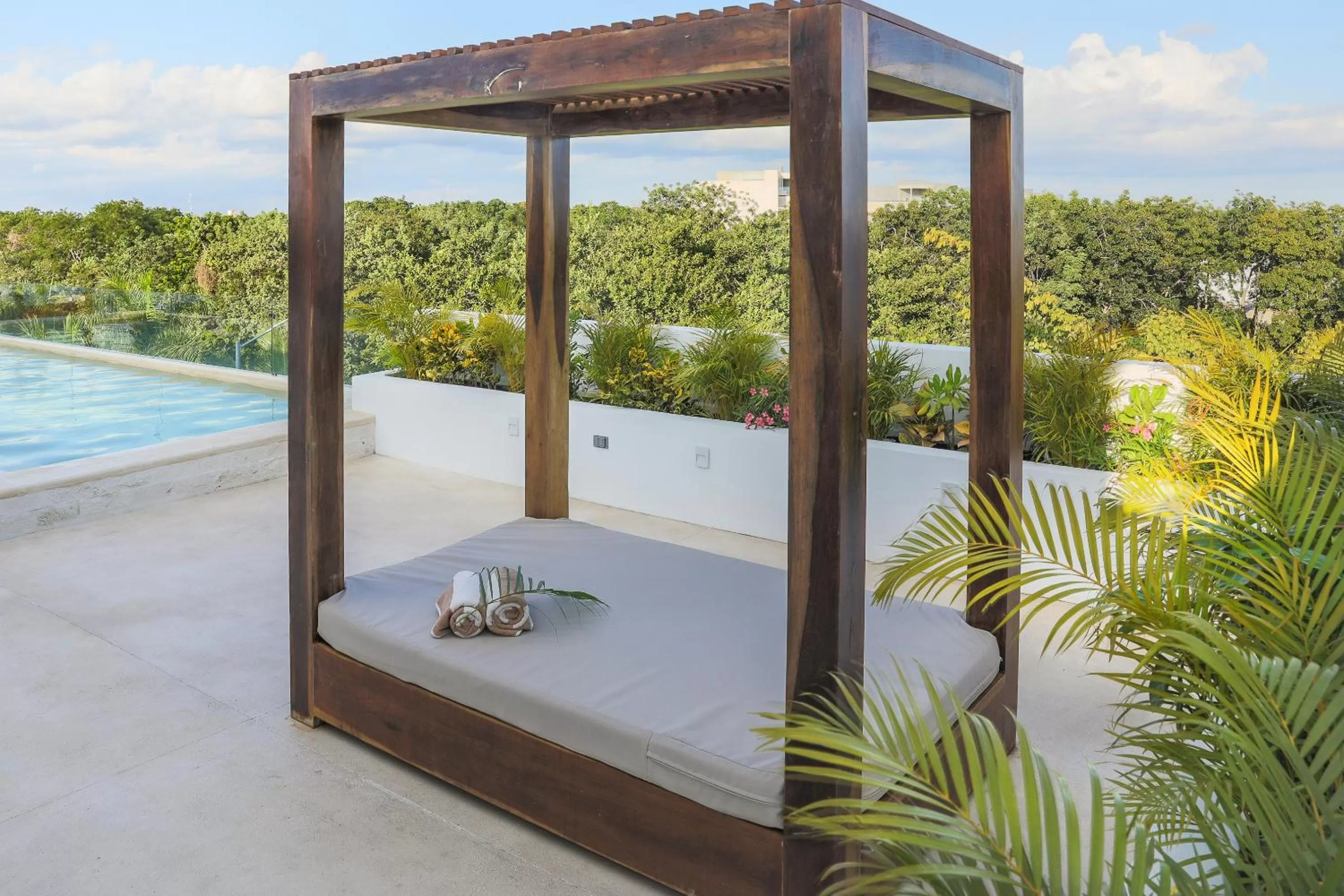 Balcony/Terrace in Hotel Blanco Tulum Adults Only