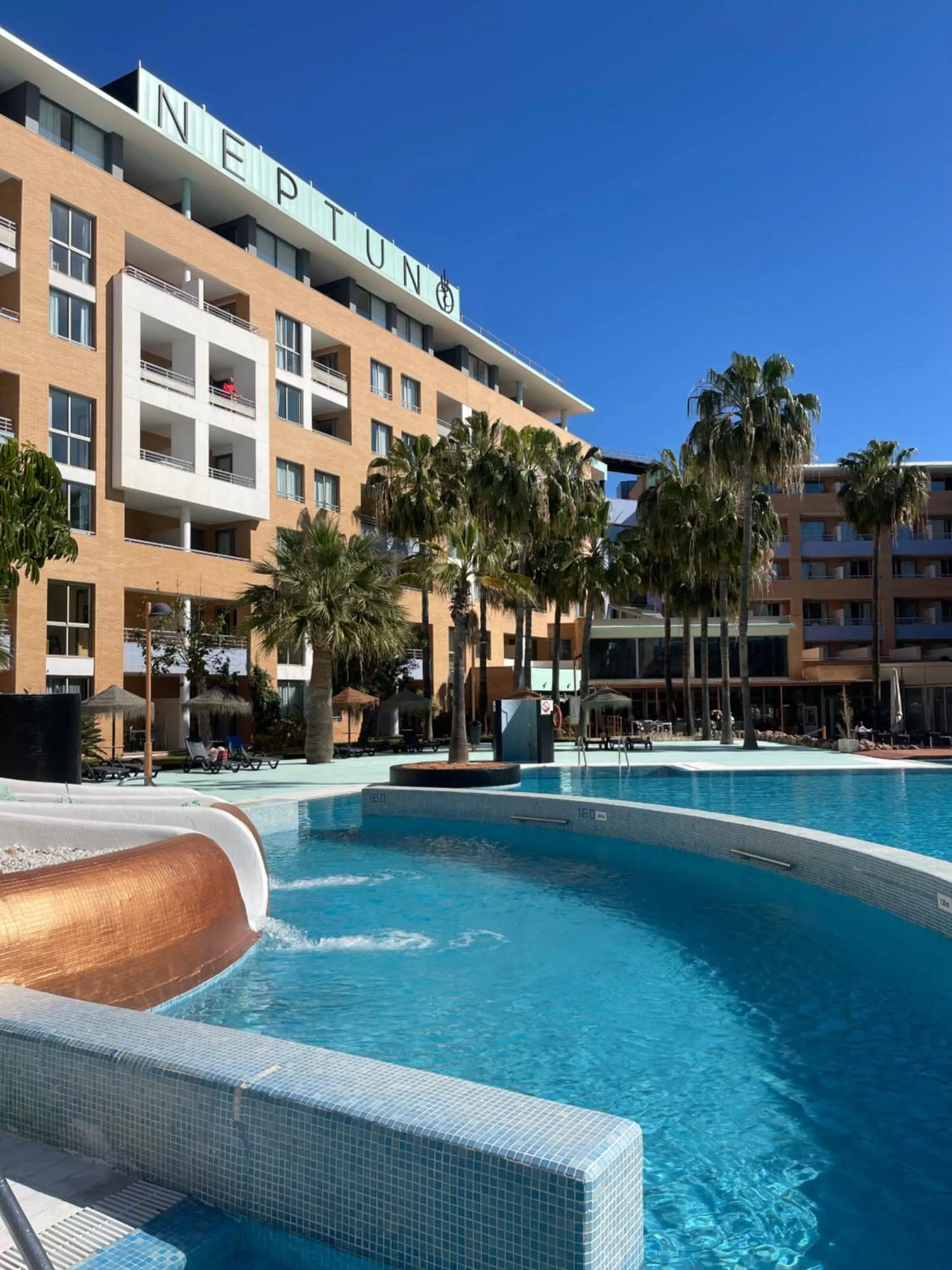 Swimming pool in Hotel Neptuno by ON Hotels Group