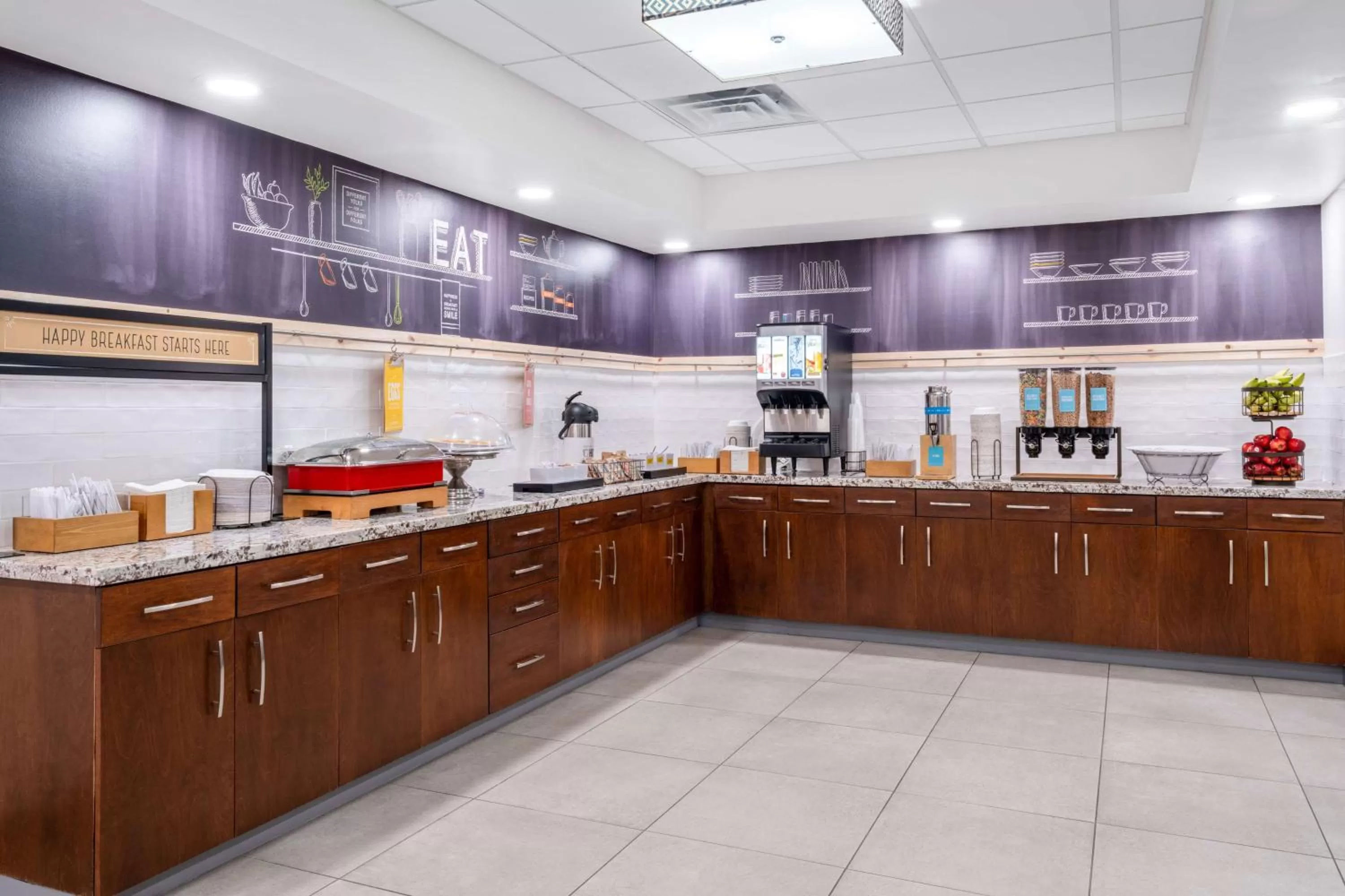 Breakfast in Hampton Inn Auburn