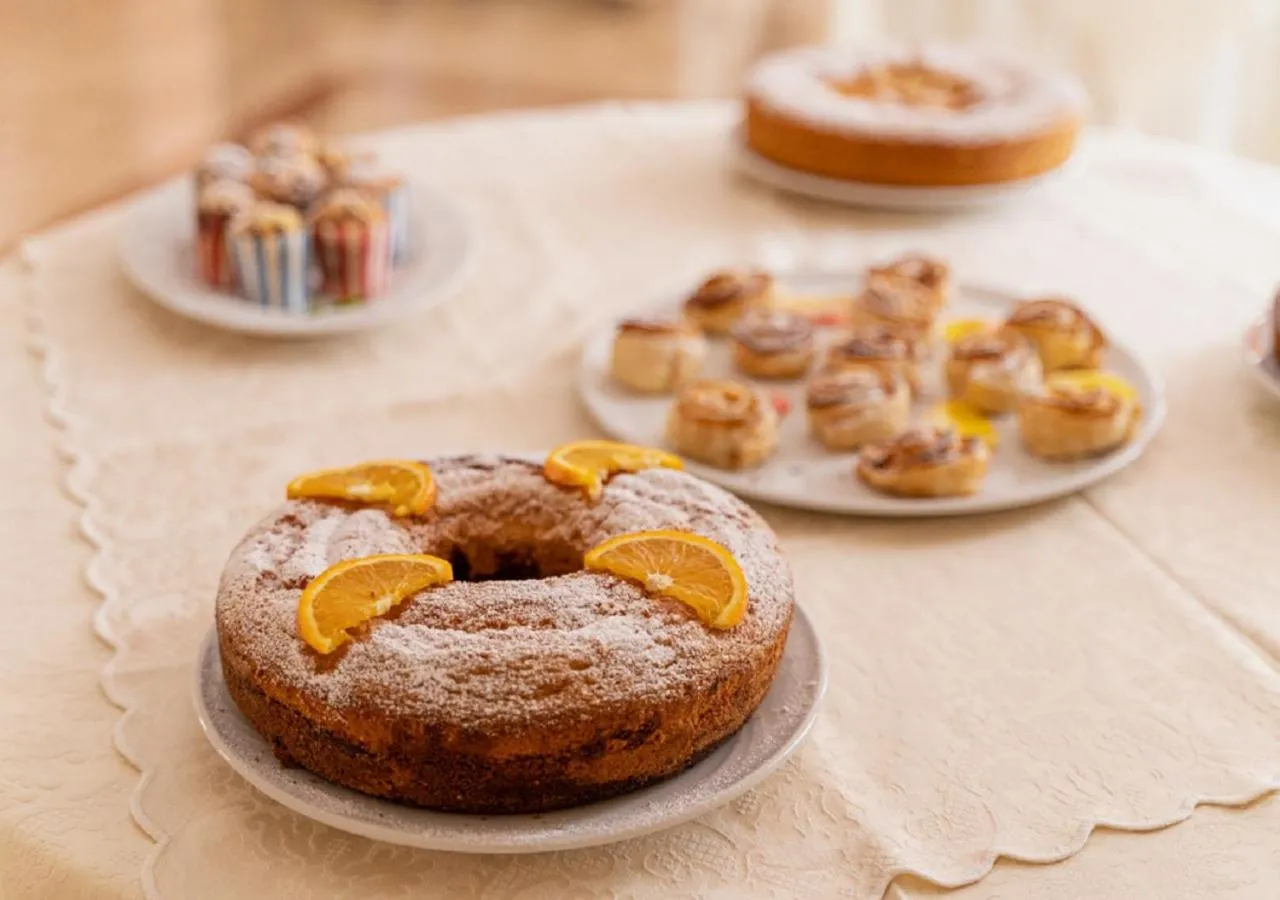 Food close-up in Hotel Villa Delle Rose
