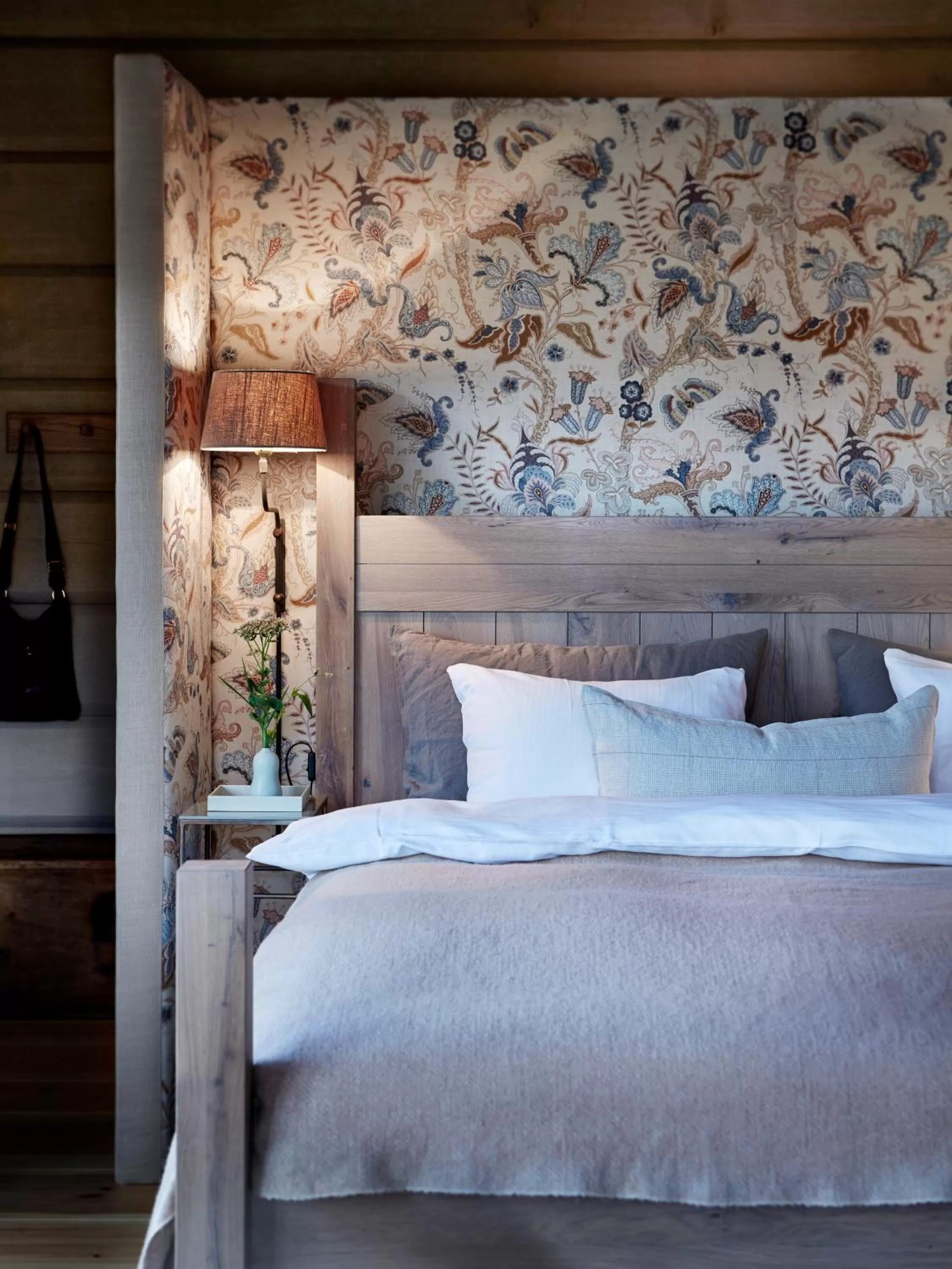 Bed in Storfjord Hotel