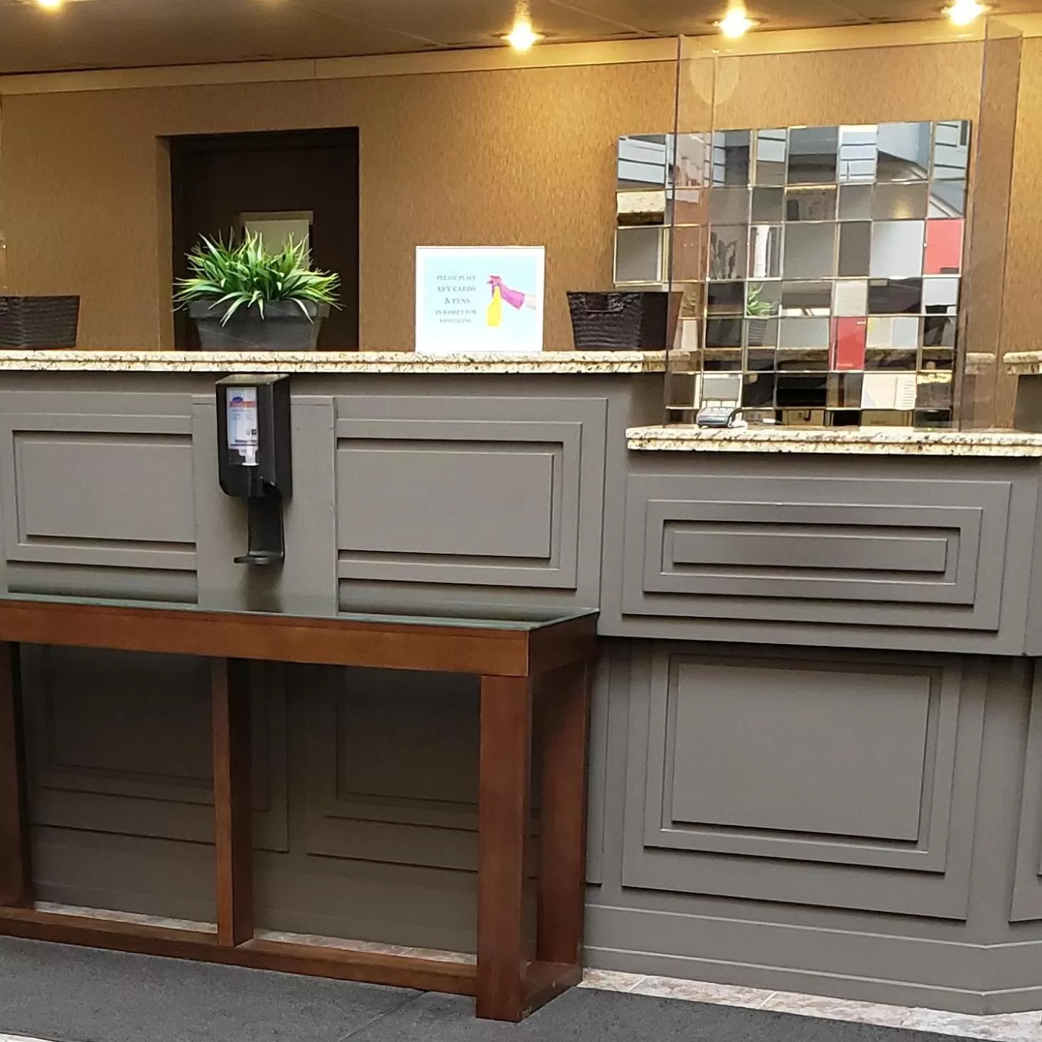 Lobby or reception in Travelway Inn Sudbury