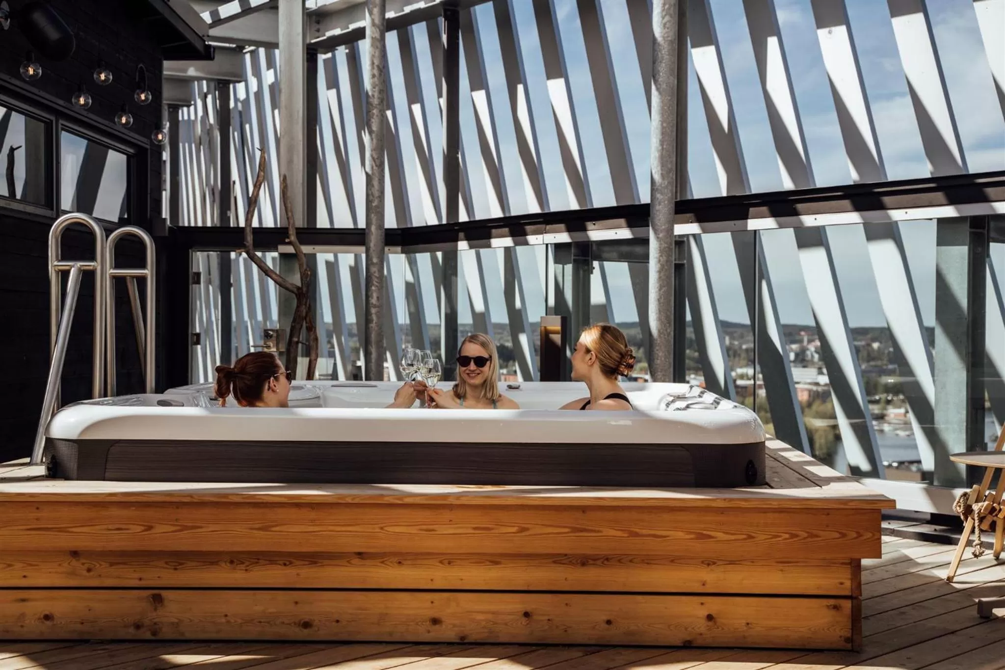 Hot Tub in Lapland Hotels Arena