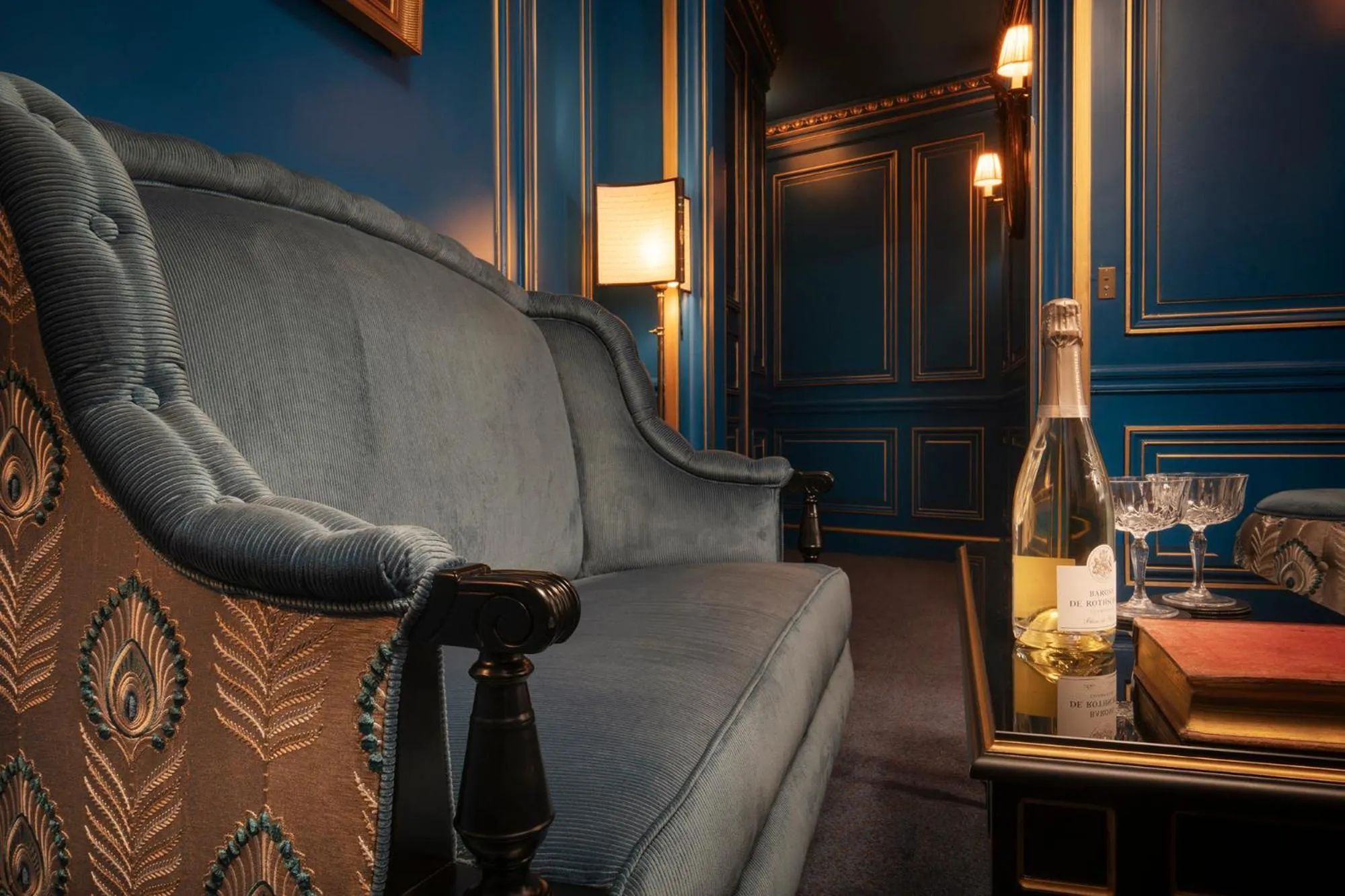 Living room in Maison Proust, Hotel & Spa La Mer