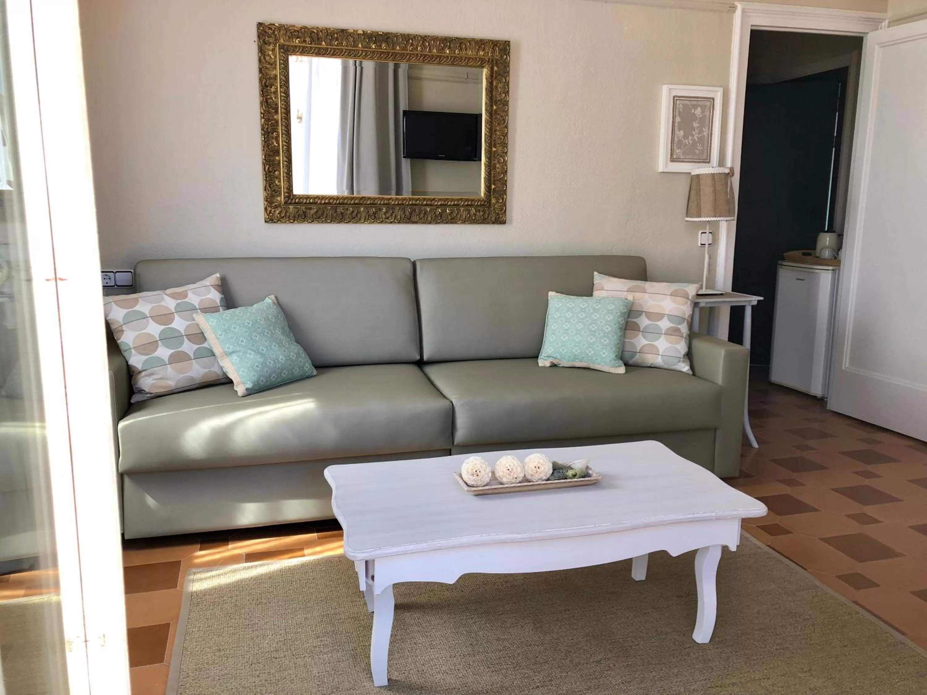 Seating Area in Hotel Capri