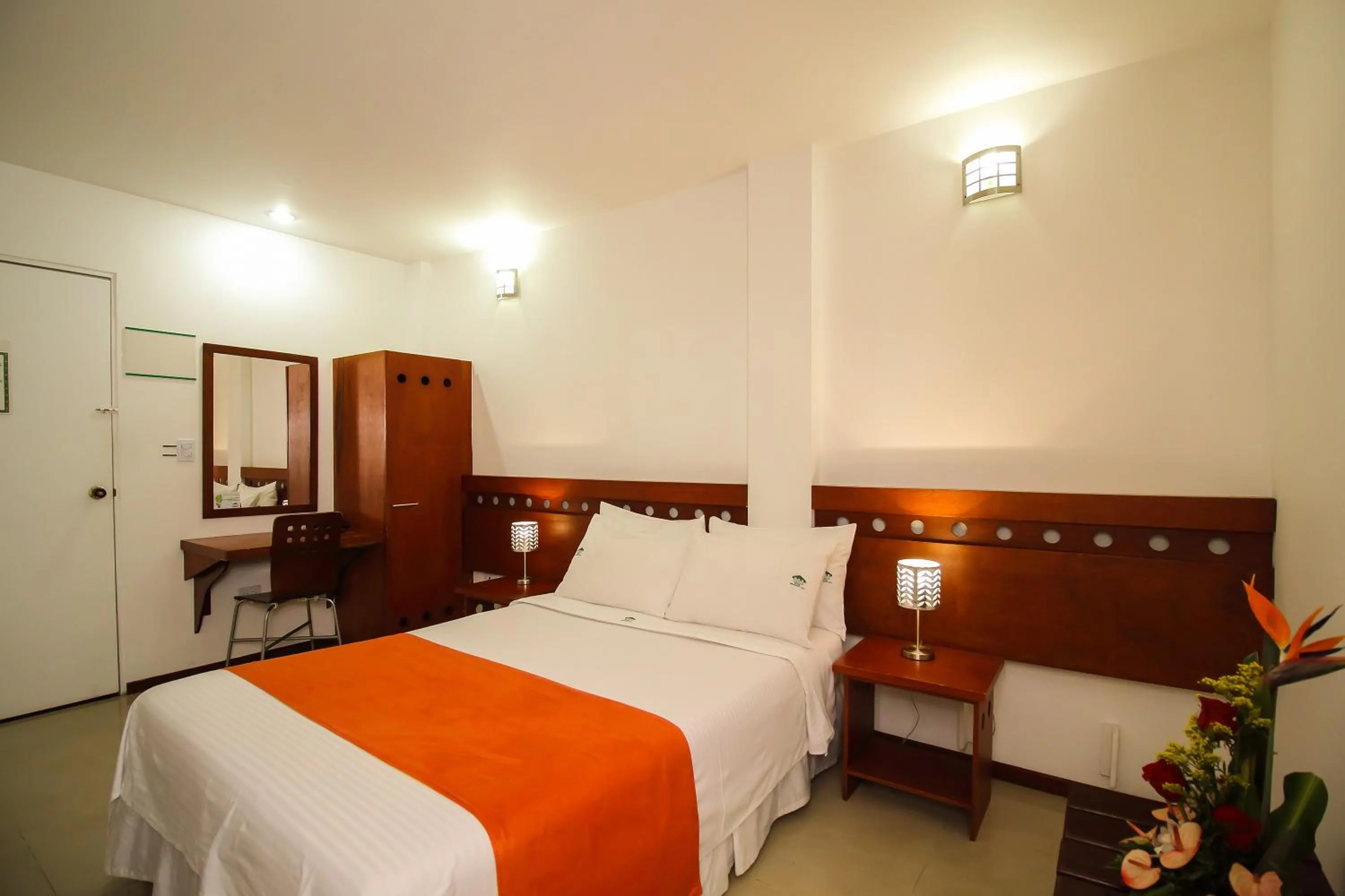 Bed in Hotel Imbanaco