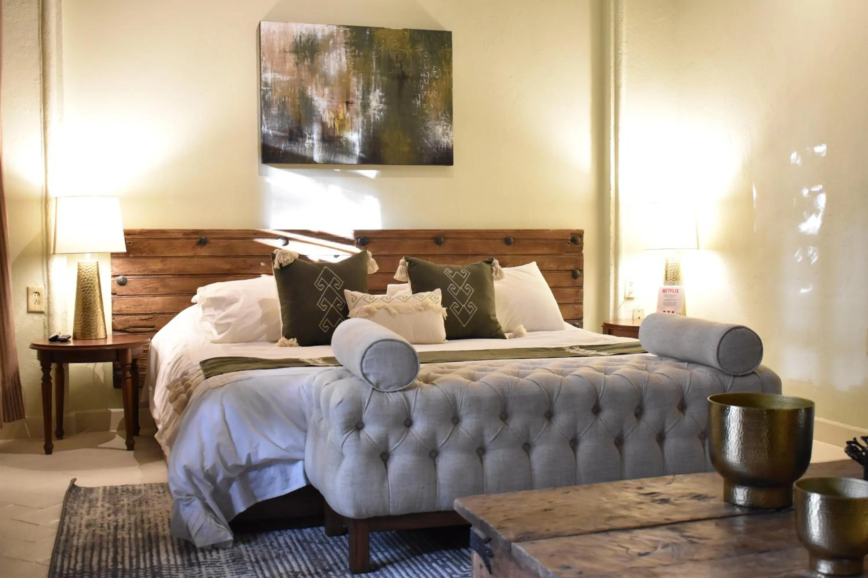 Bedroom, Bed in Mansion San Miguel