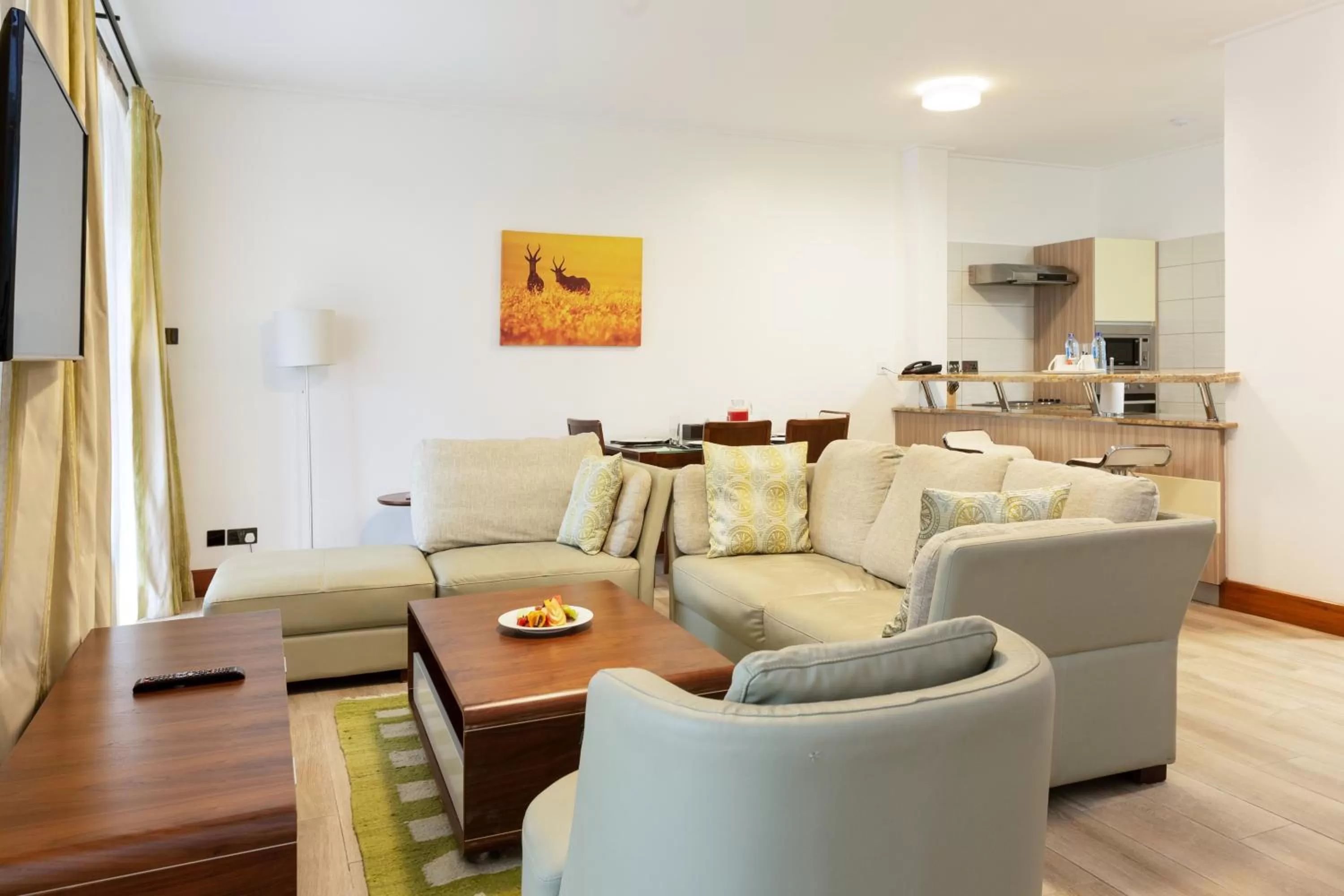 TV and multimedia in Executive Residency by Best Western Nairobi