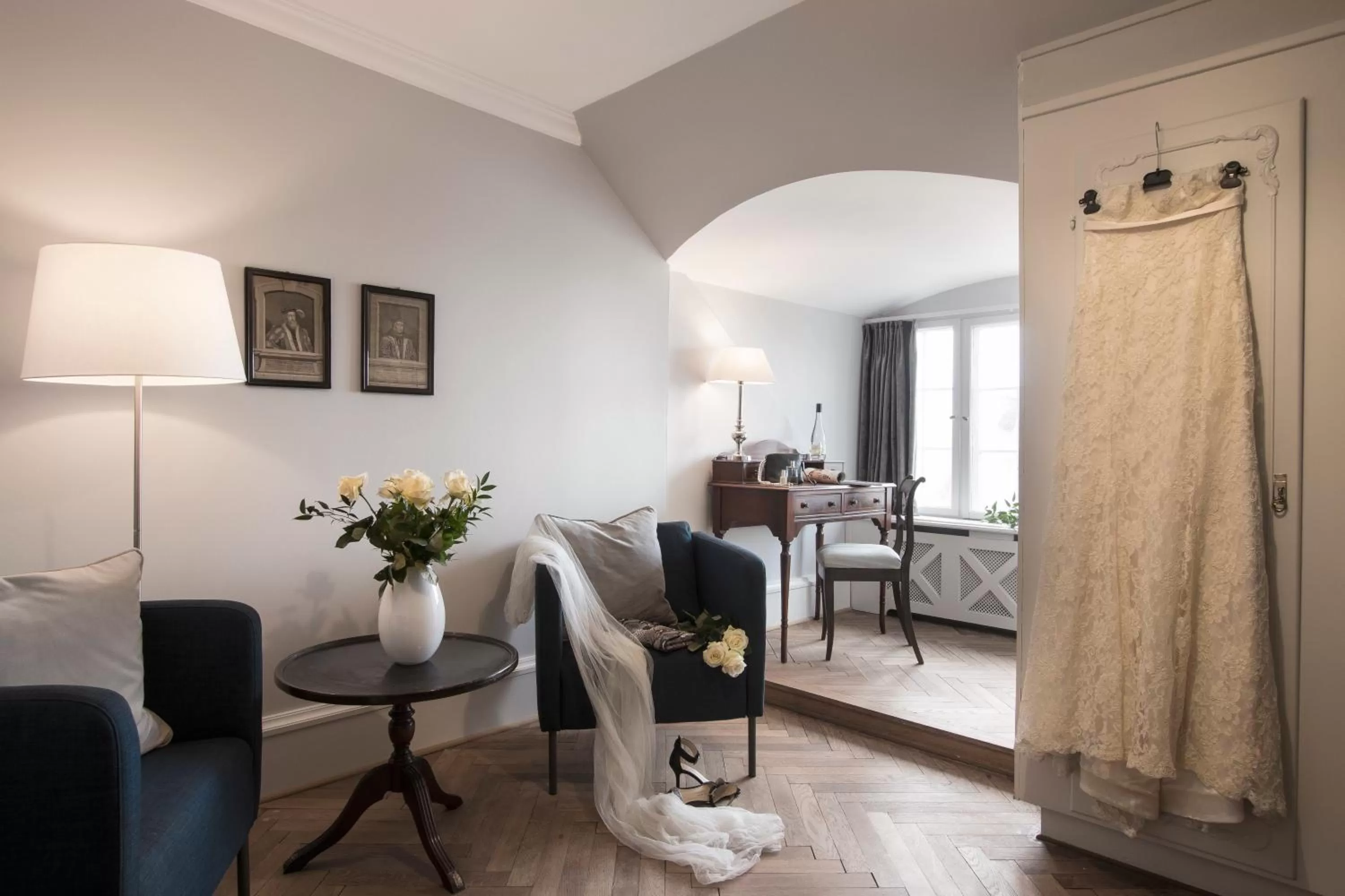 Living room in Hotel Fredensborg Store Kro