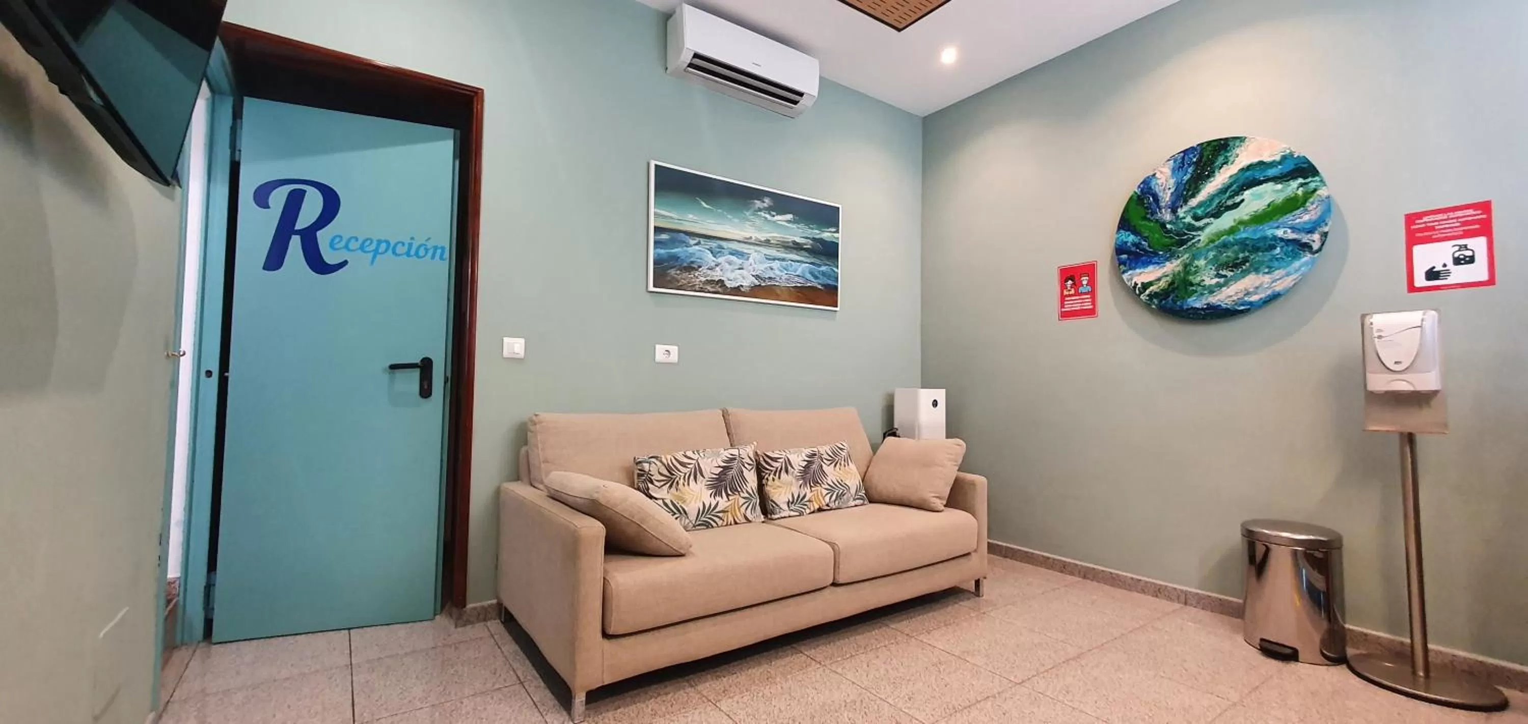 Lobby or reception in Hotel Apartamento Bajamar