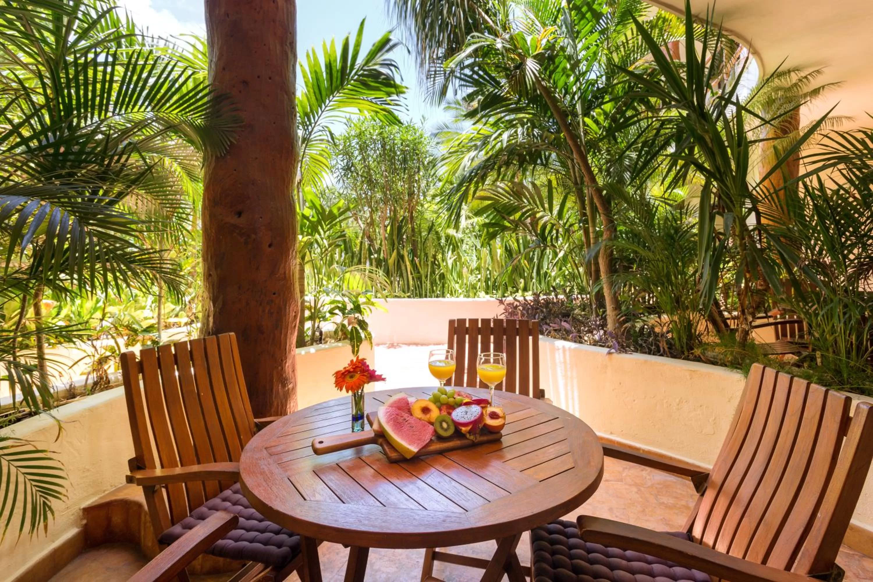 Patio in Porto Playa Condo Hotel and Beach Club