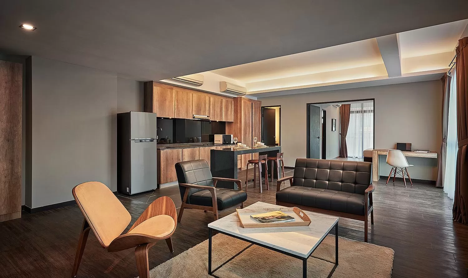 Living room, Seating Area in Tropics Eight Suites