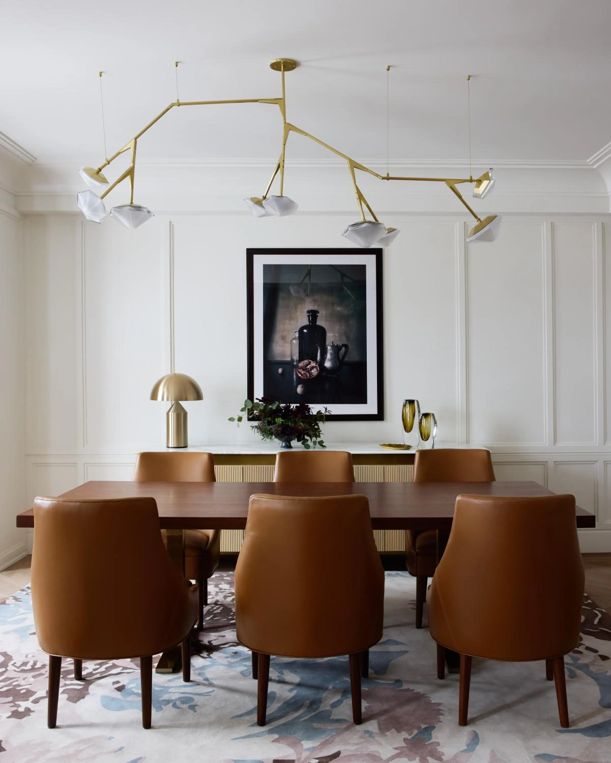 Dining area in The Newbury Boston