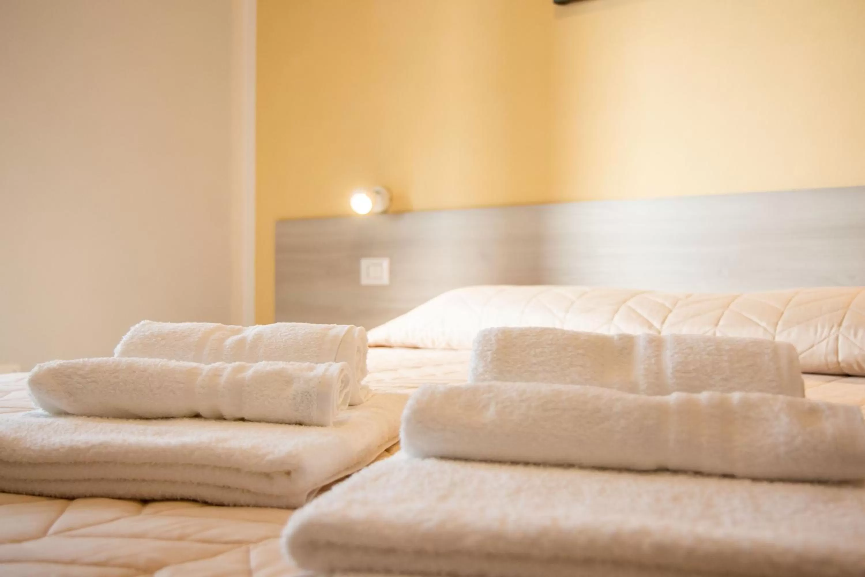 Bed in B&B BABBU MEU