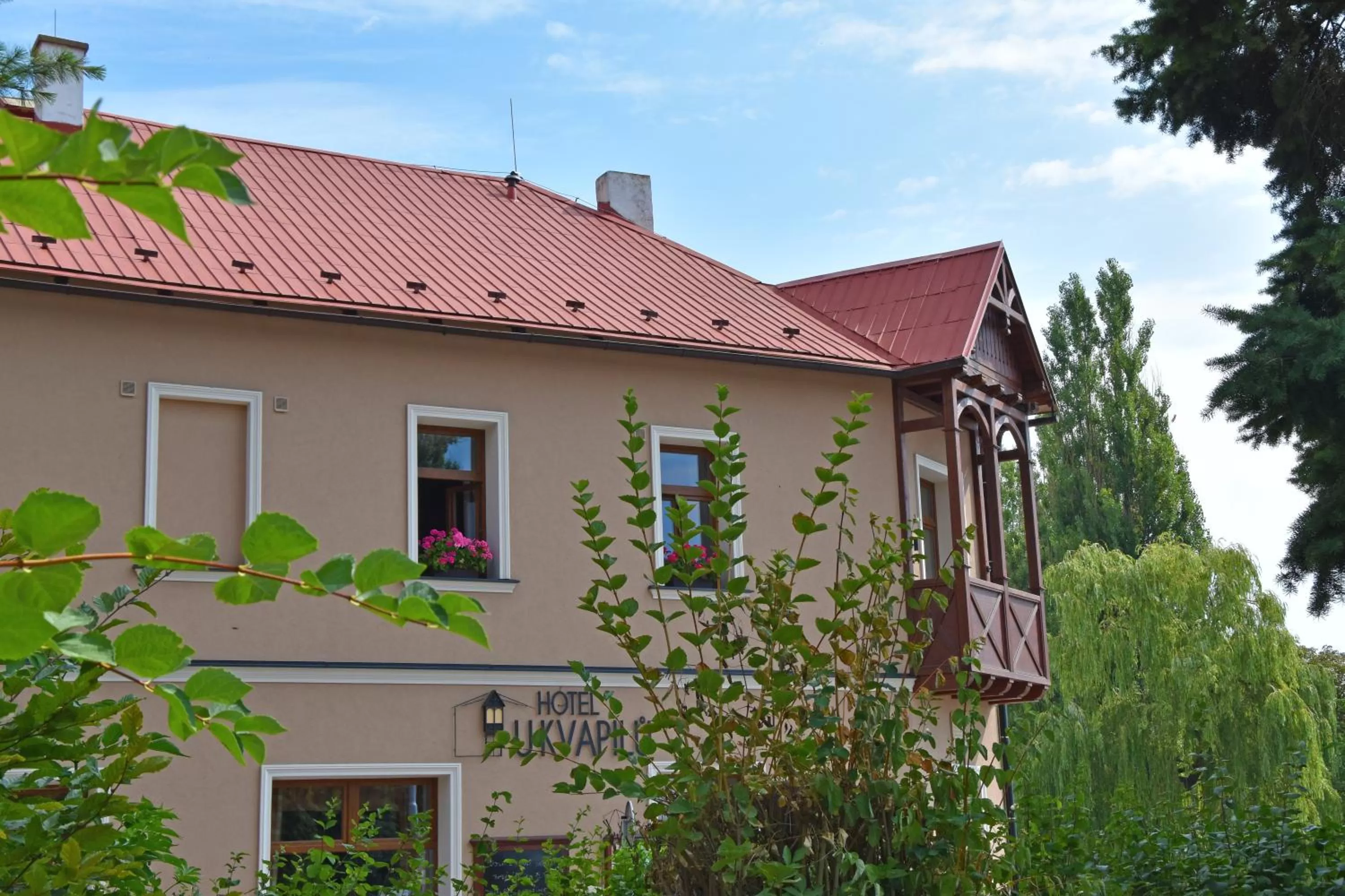 Property building in Hotel U Kvapilů
