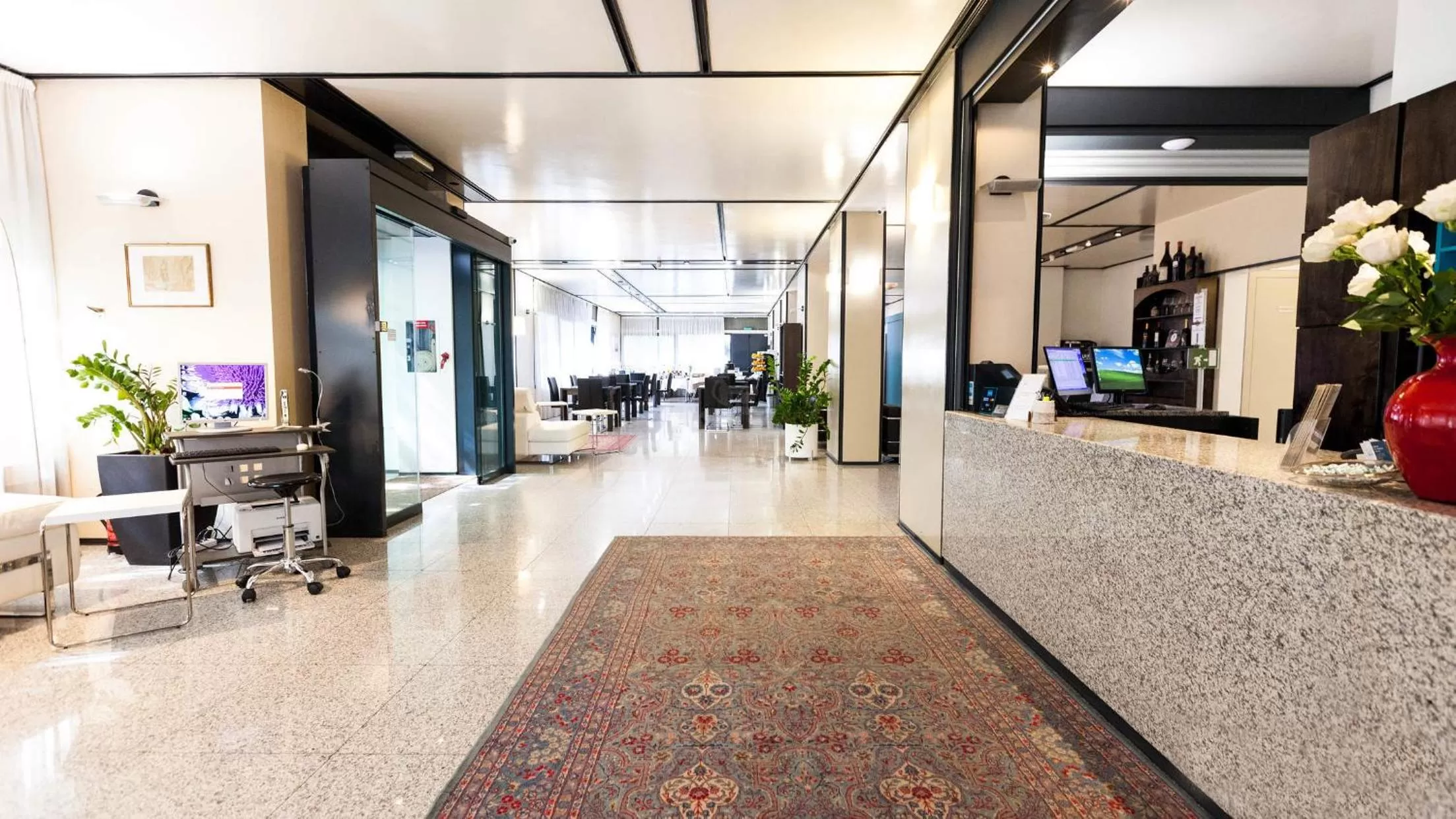 Lobby or reception in Hotel Lis