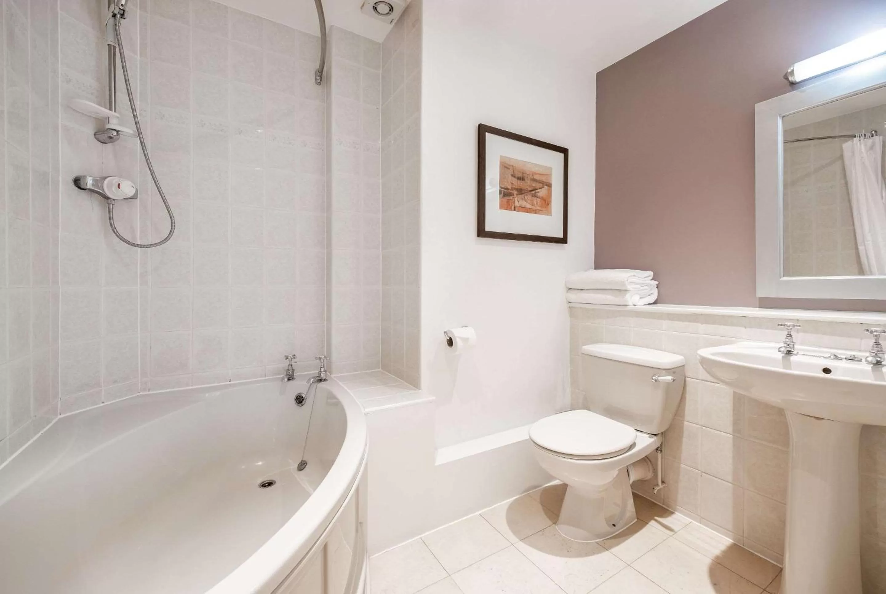 Bathroom in Makeney Hall Hotel