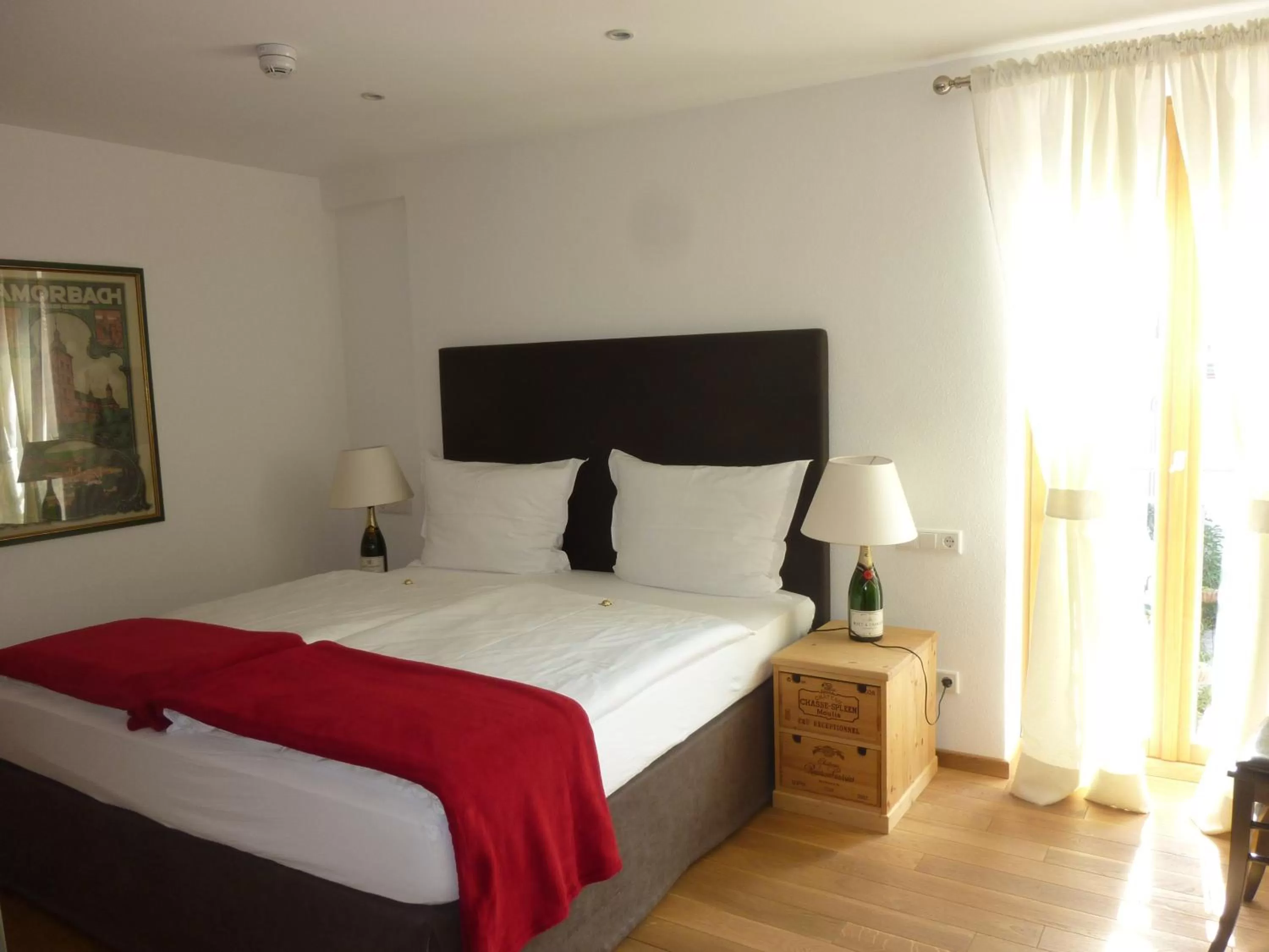 Bed in Landgasthof Zum Hasen