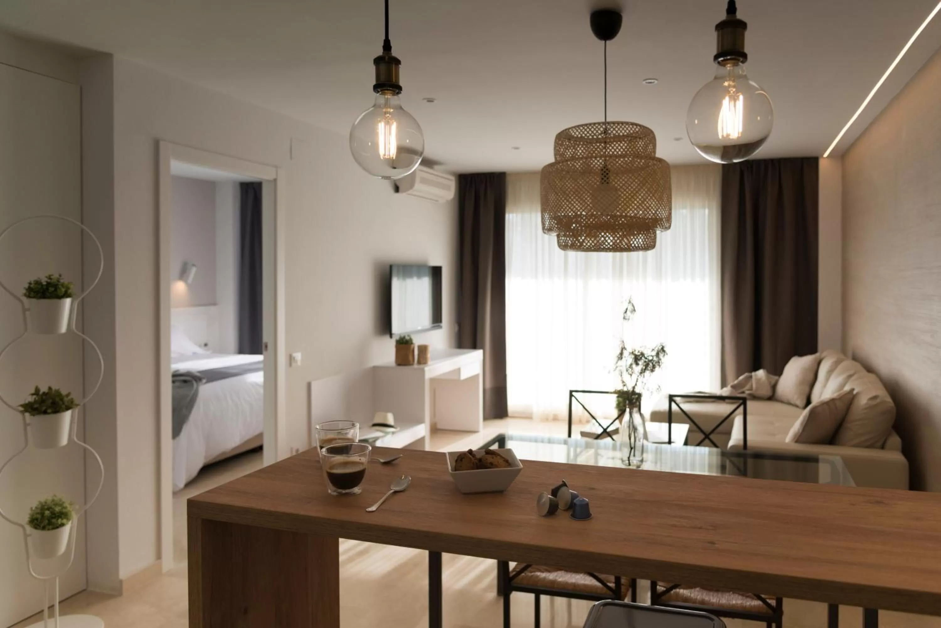 Kitchen or kitchenette in Mediterraneo Sitges