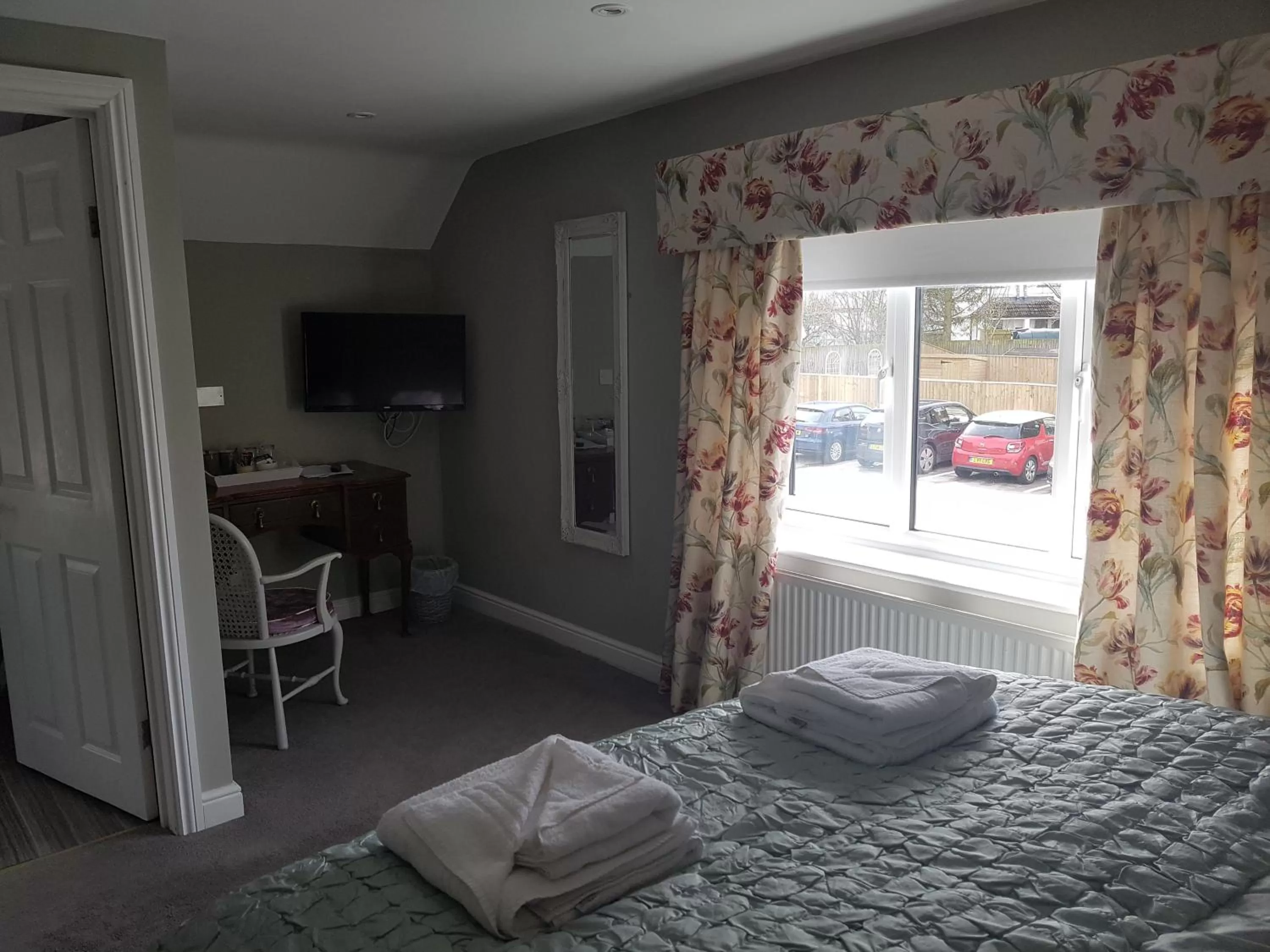 Bed in The Angel Inn