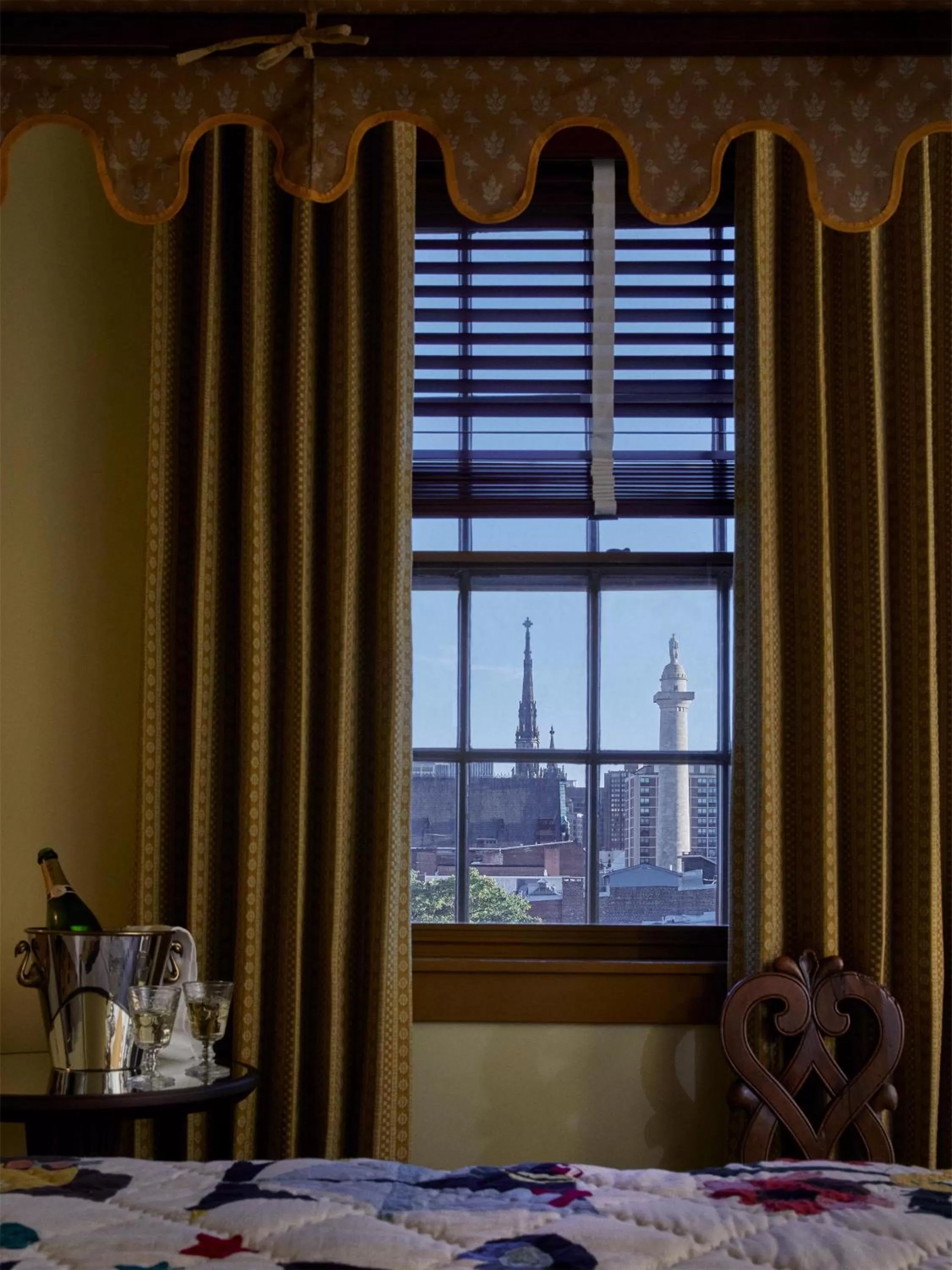 View (from property/room), Bed in Hotel Ulysses, a Member of Design Hotels