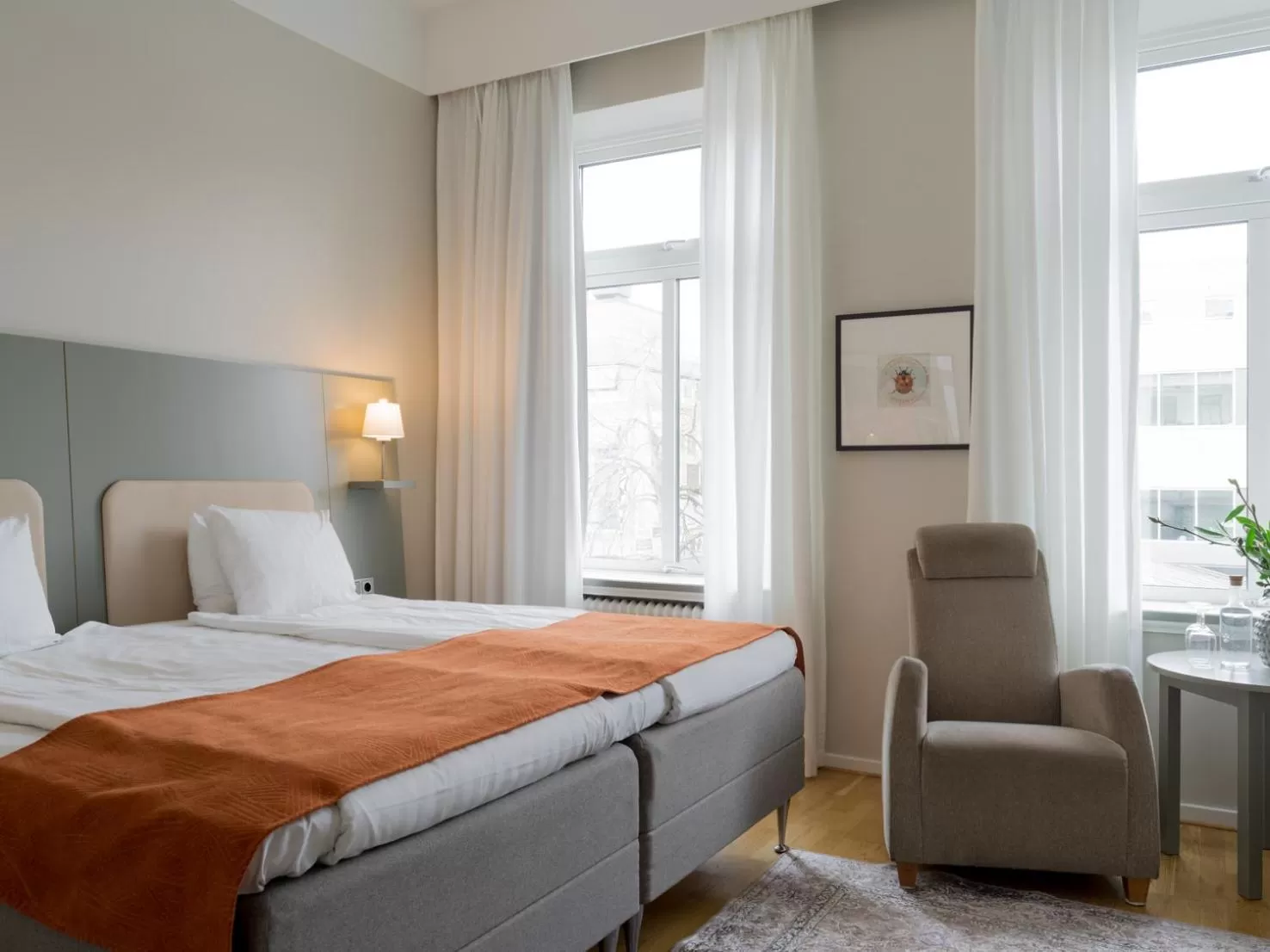 Bedroom, Bed in Elite Stadshotellet Växjö