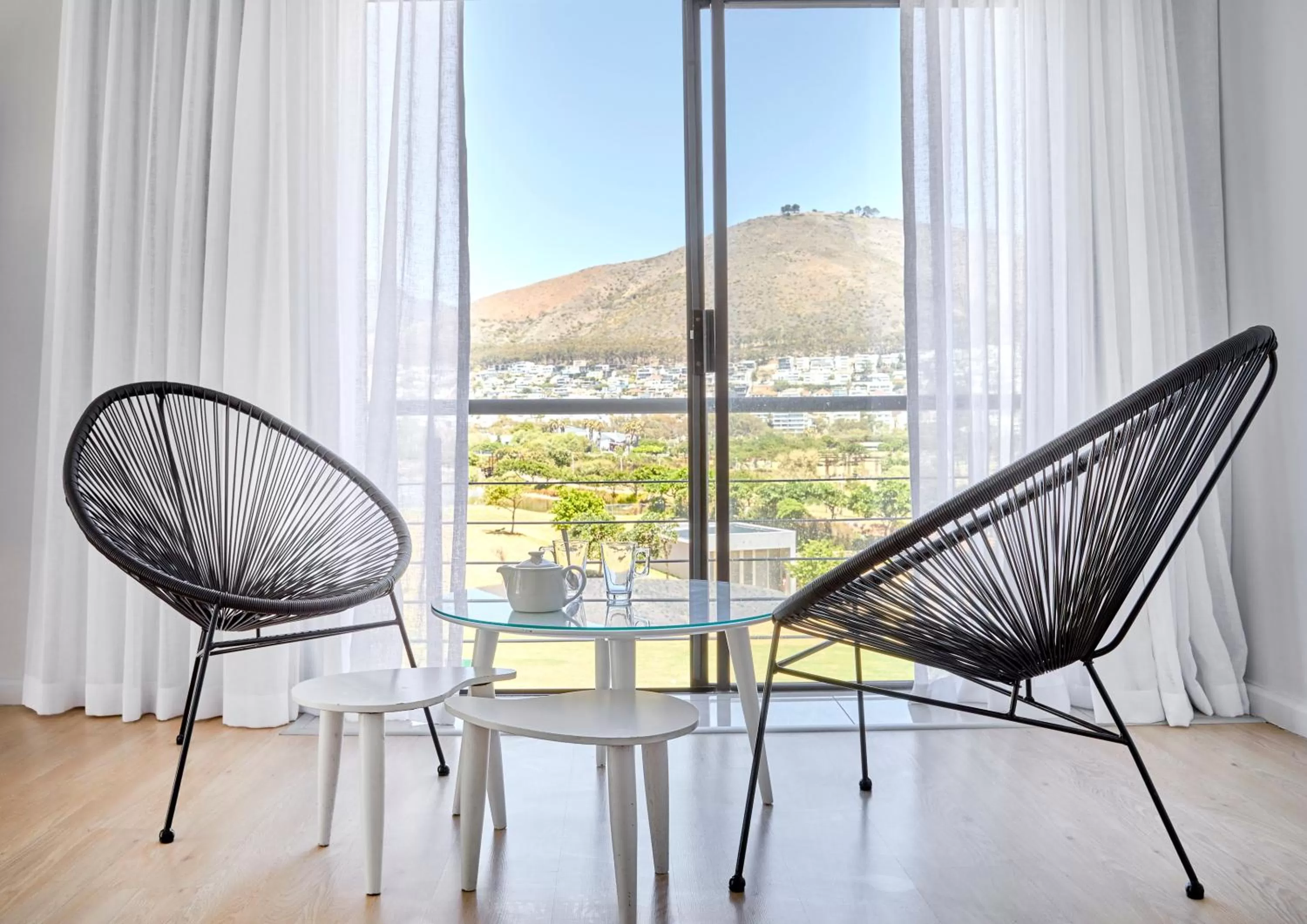 Seating area in La Splendida Hotel by NEWMARK