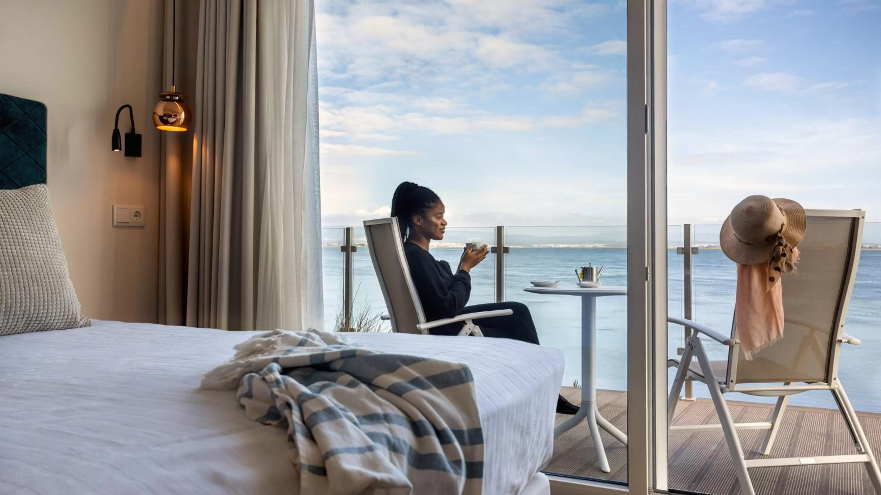 Bedroom, Bed in Pousada da Ria