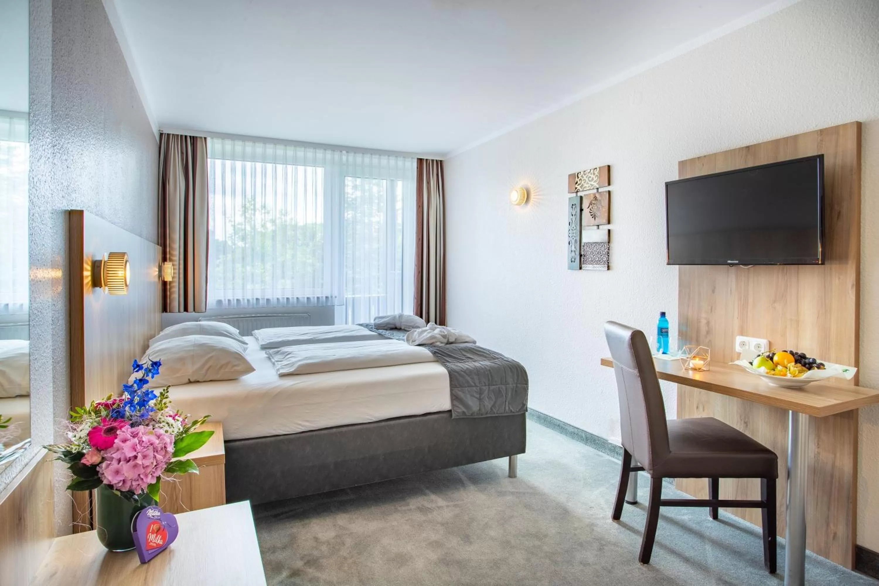 Photo of the whole room, Bed in Hotel Rhön Residence