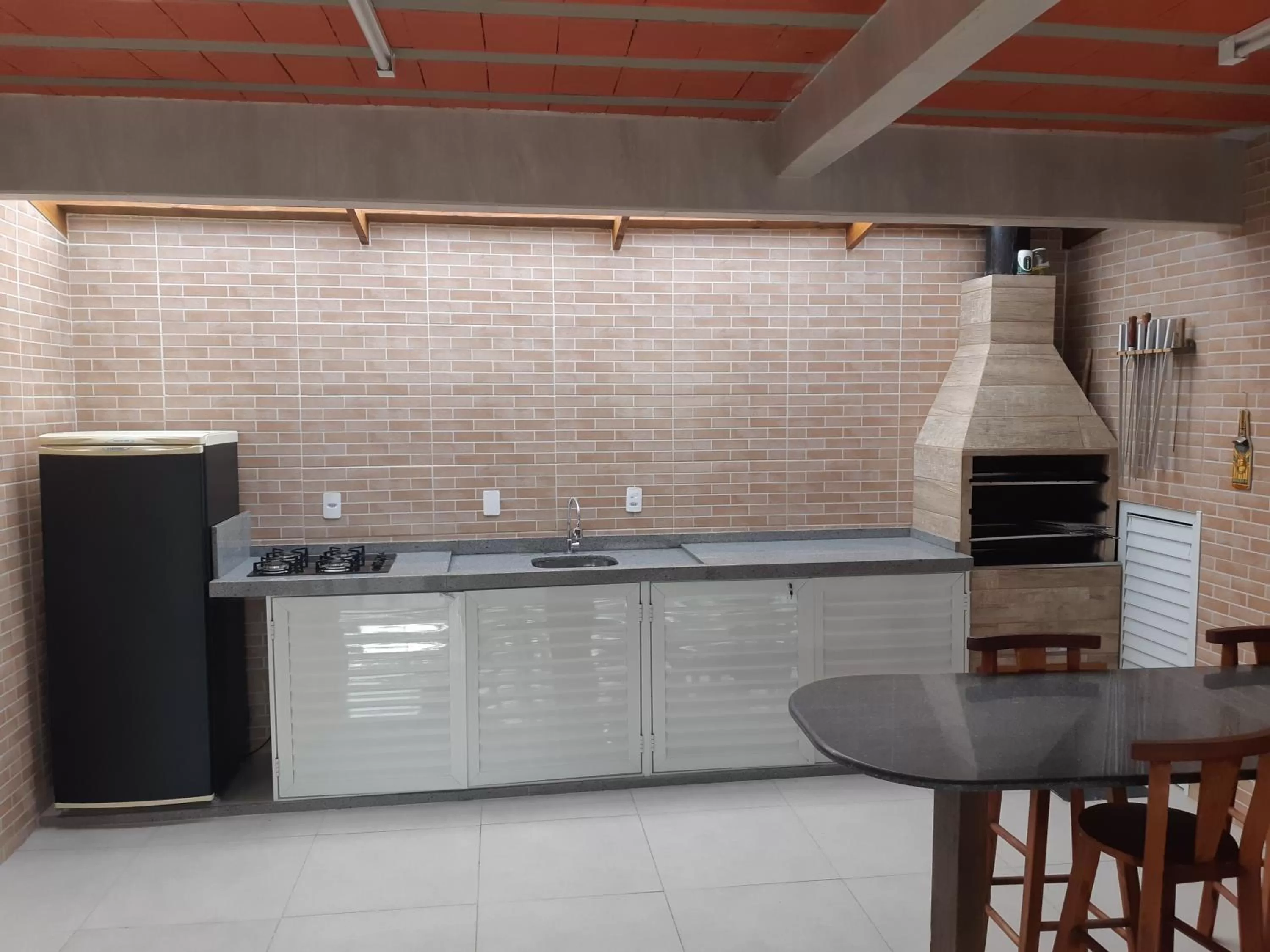 BBQ facilities in Pousada Massiambu