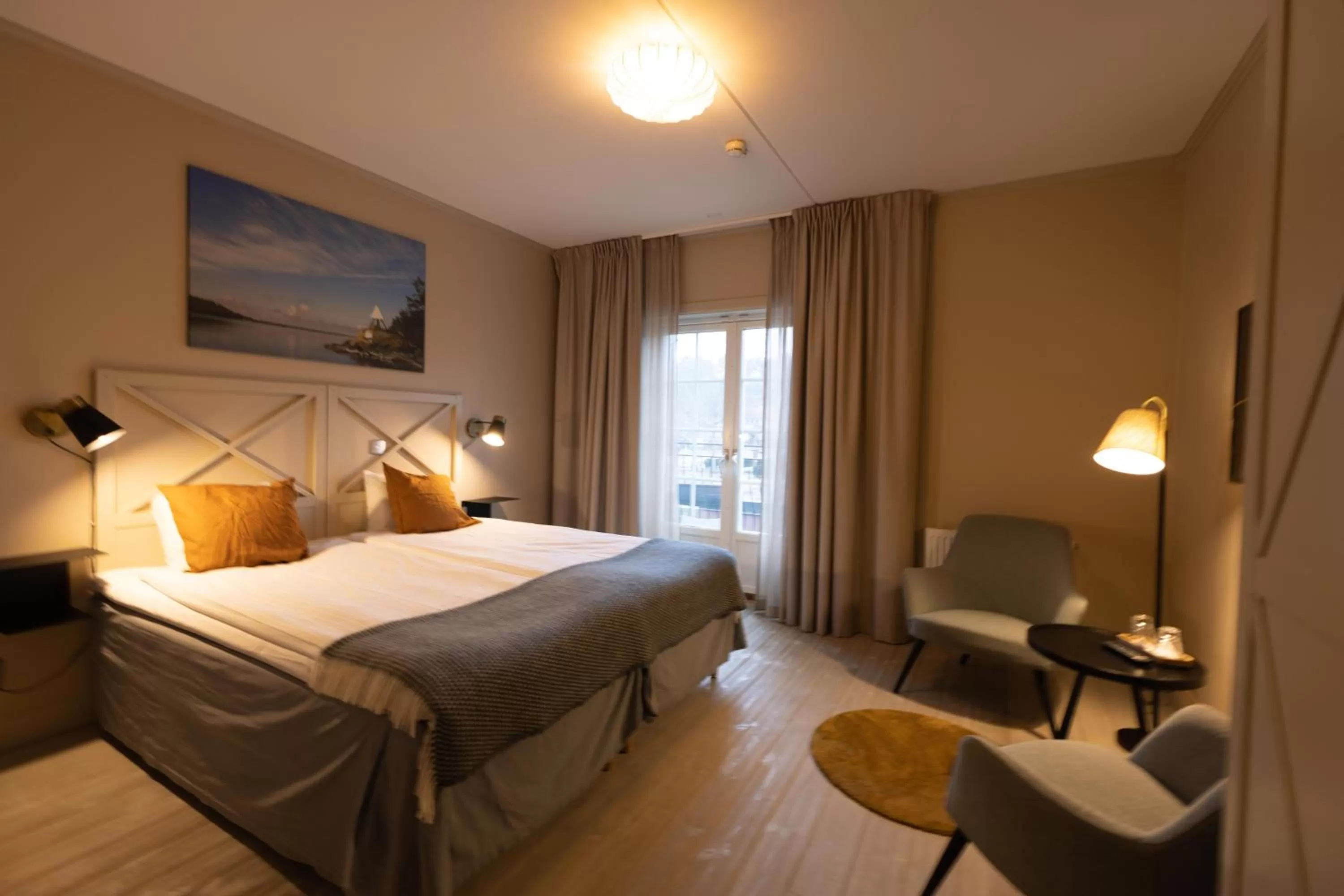 Bed in Åtellet Hotell