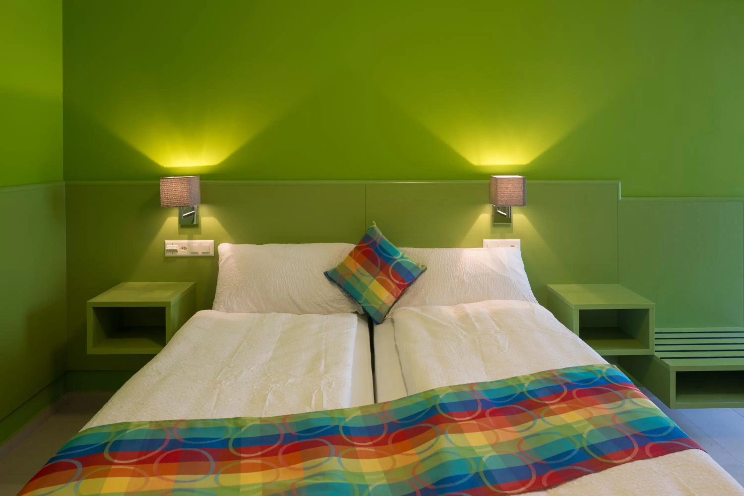 Bed in Hotel Liberty Self Check-In