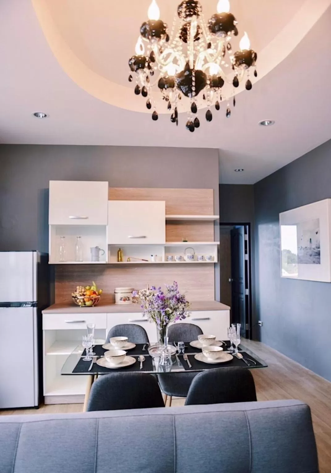 Living room, Dining Area in THAI HOTEL CHIANGMAI