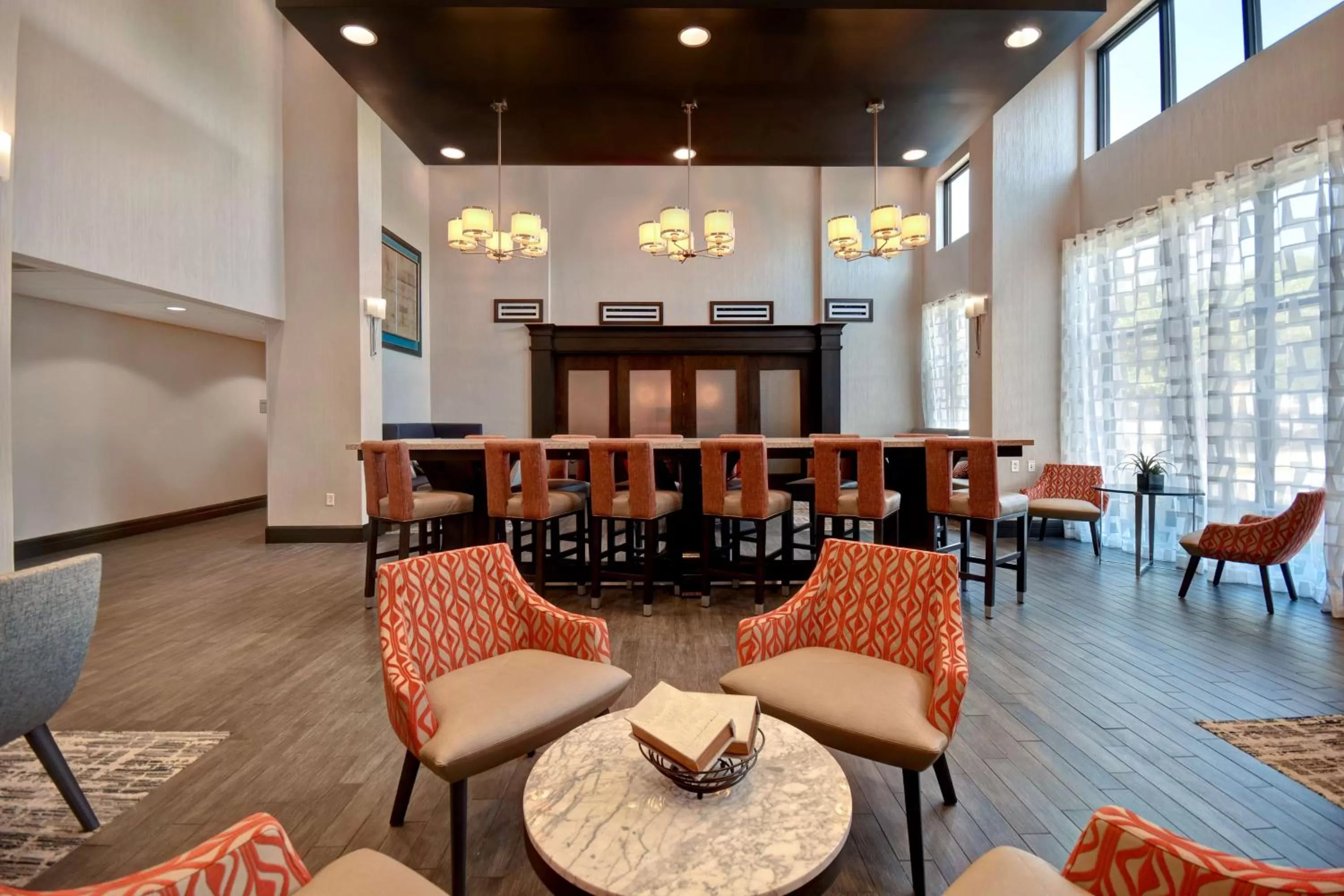 Lobby or reception in Hampton Inn & Suites Columbia South Fort Meade Area