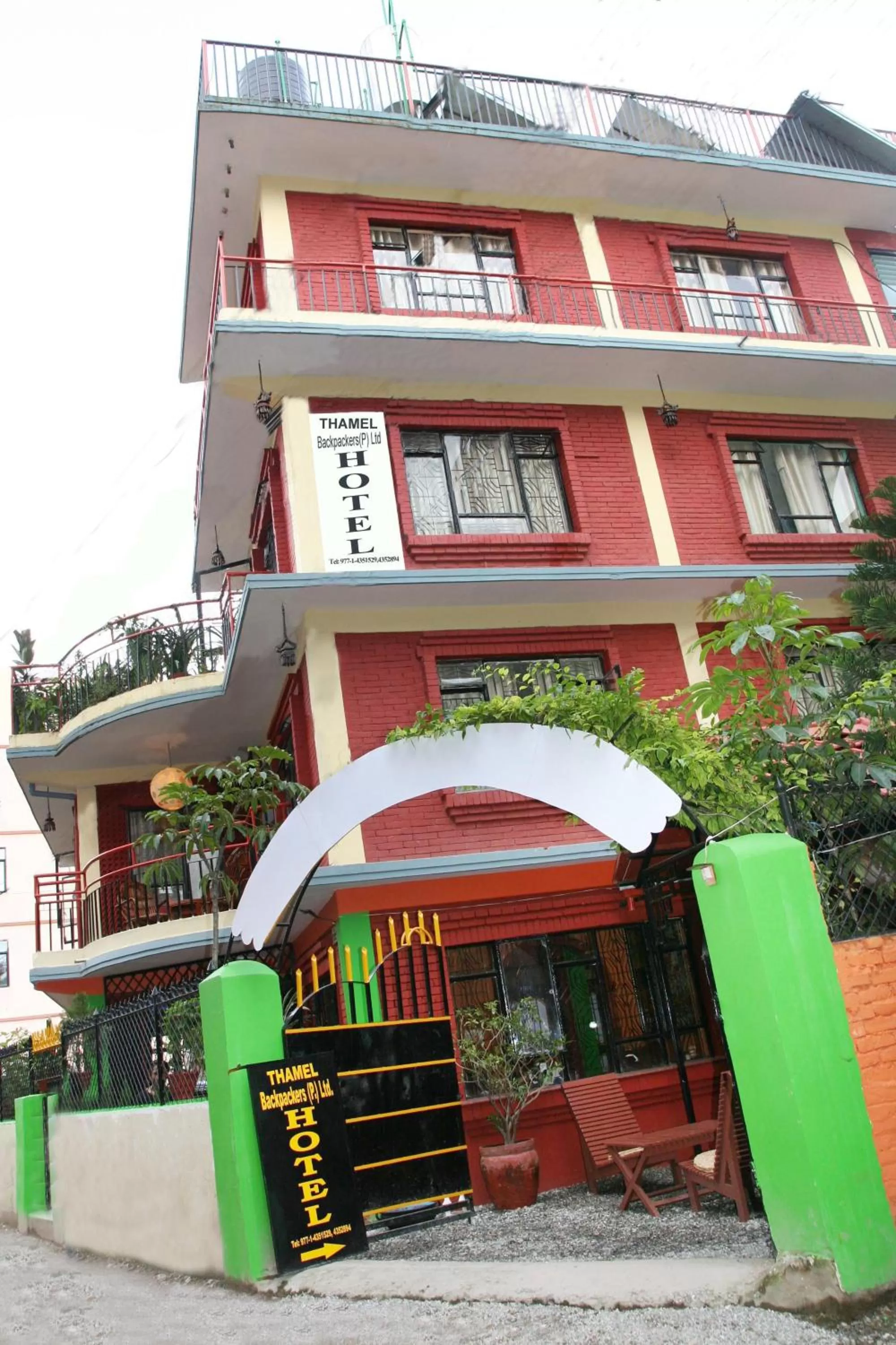 Property building in Thamel Backpackers Home