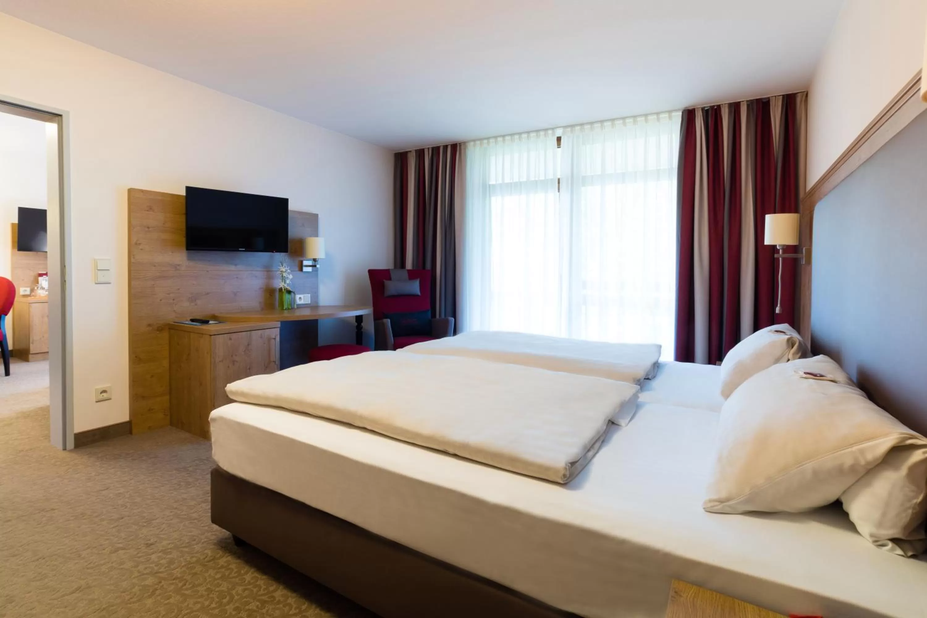 Photo of the whole room, Bed in Hotel St. Georg