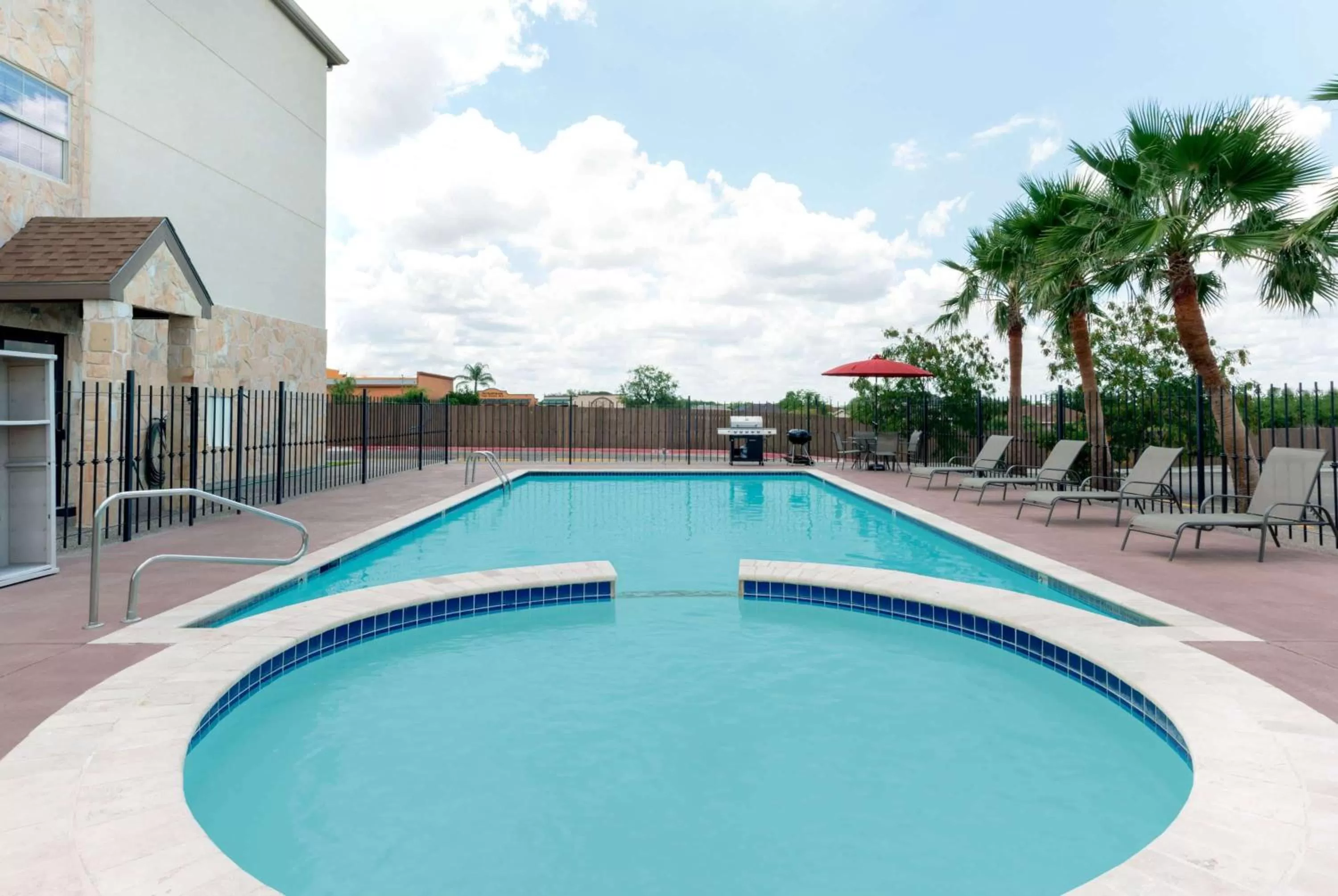 On site in Microtel Inn and Suites Eagle Pass