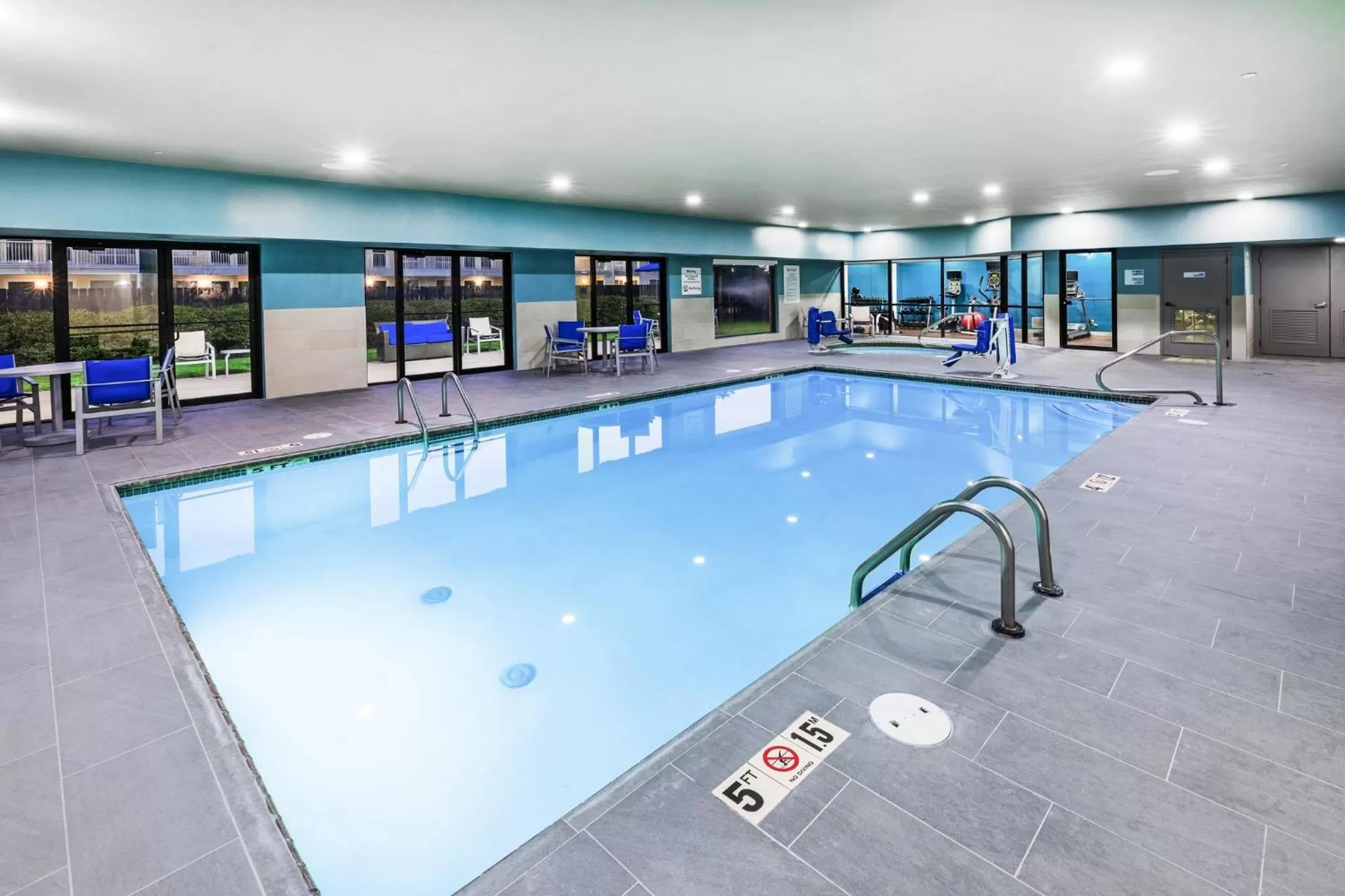 Swimming pool in Holiday Inn Express & Suites Sulphur - Lake Charles by IHG