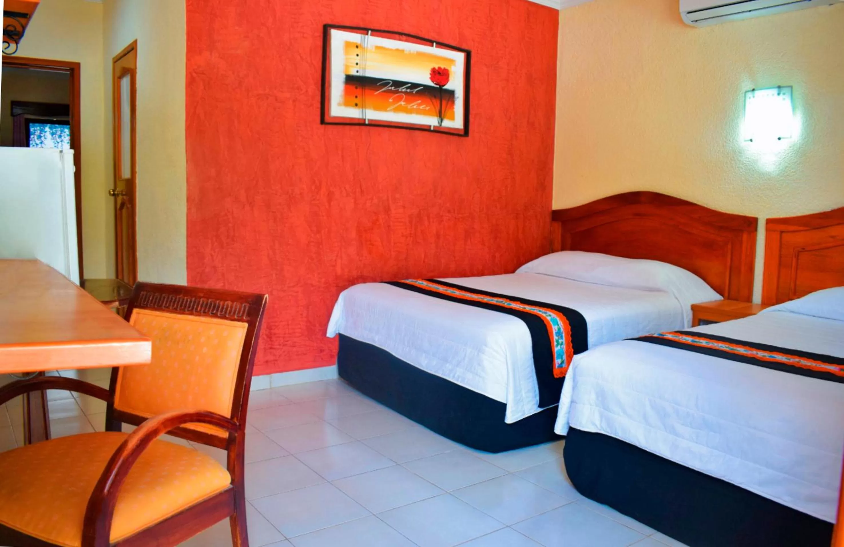 Bedroom, Bed in Hotel Hacienda Sánchez