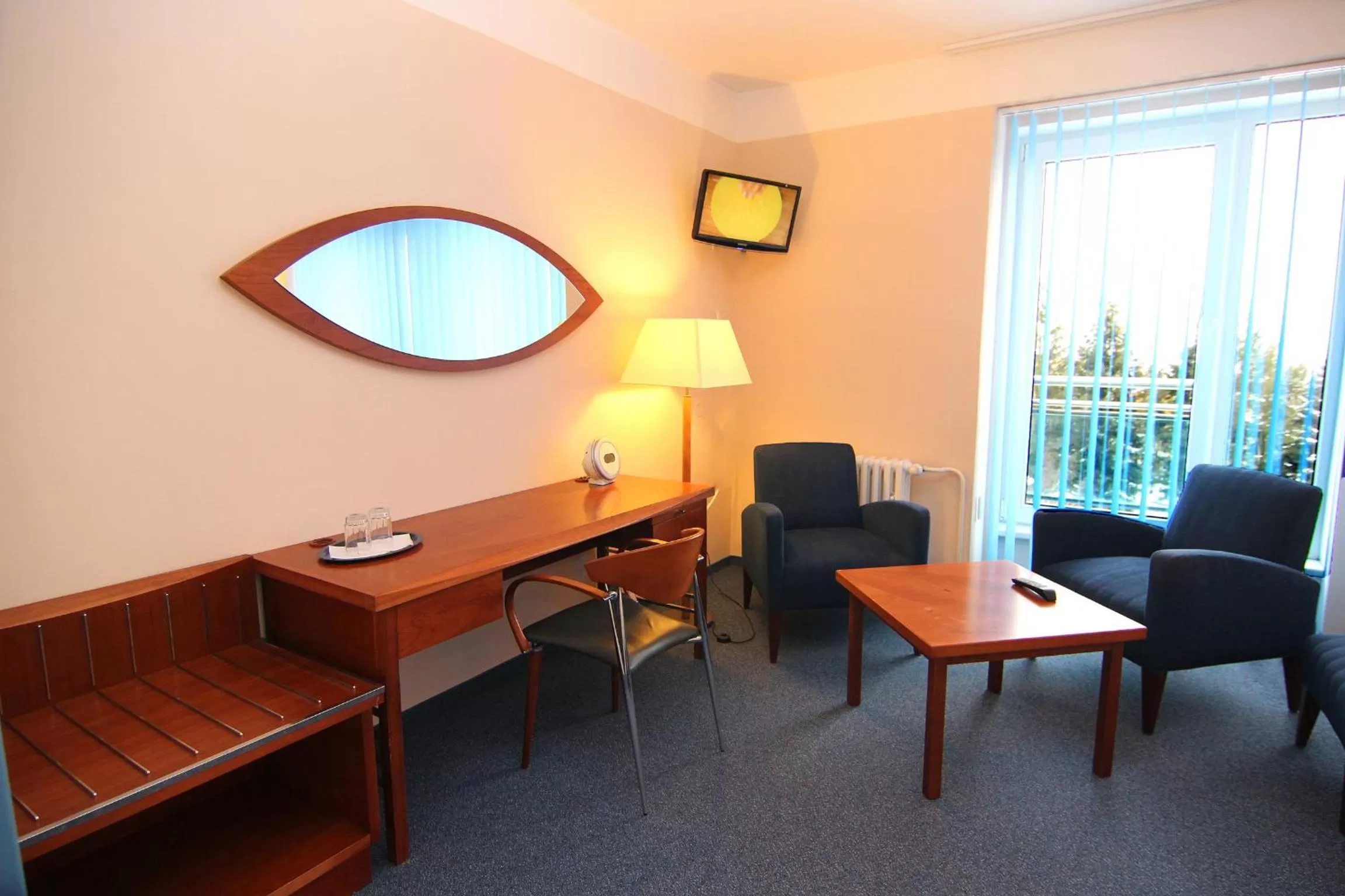 Seating area in Hotel Marttel