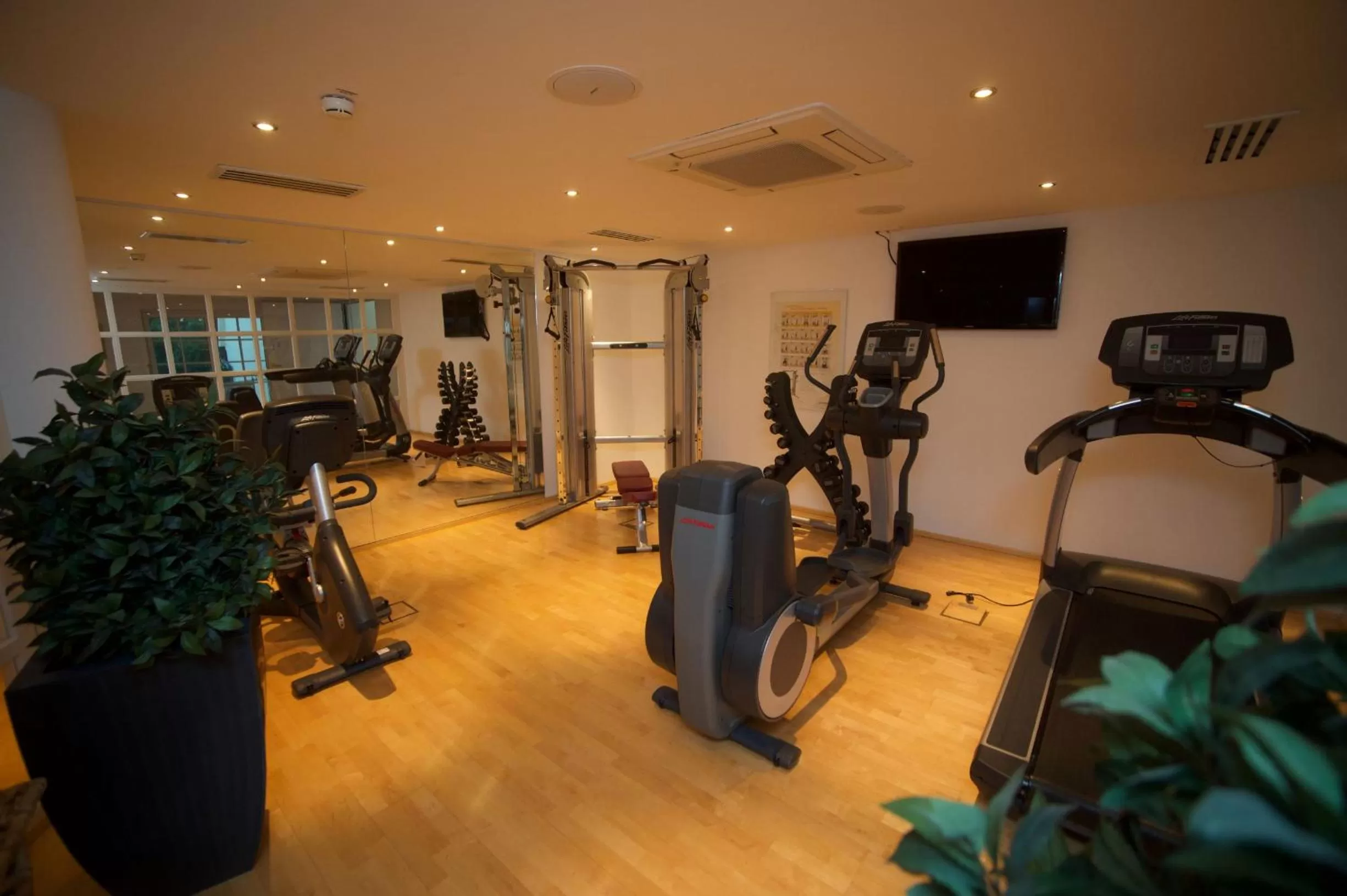 Fitness centre/facilities in Hotel Schlosskrone