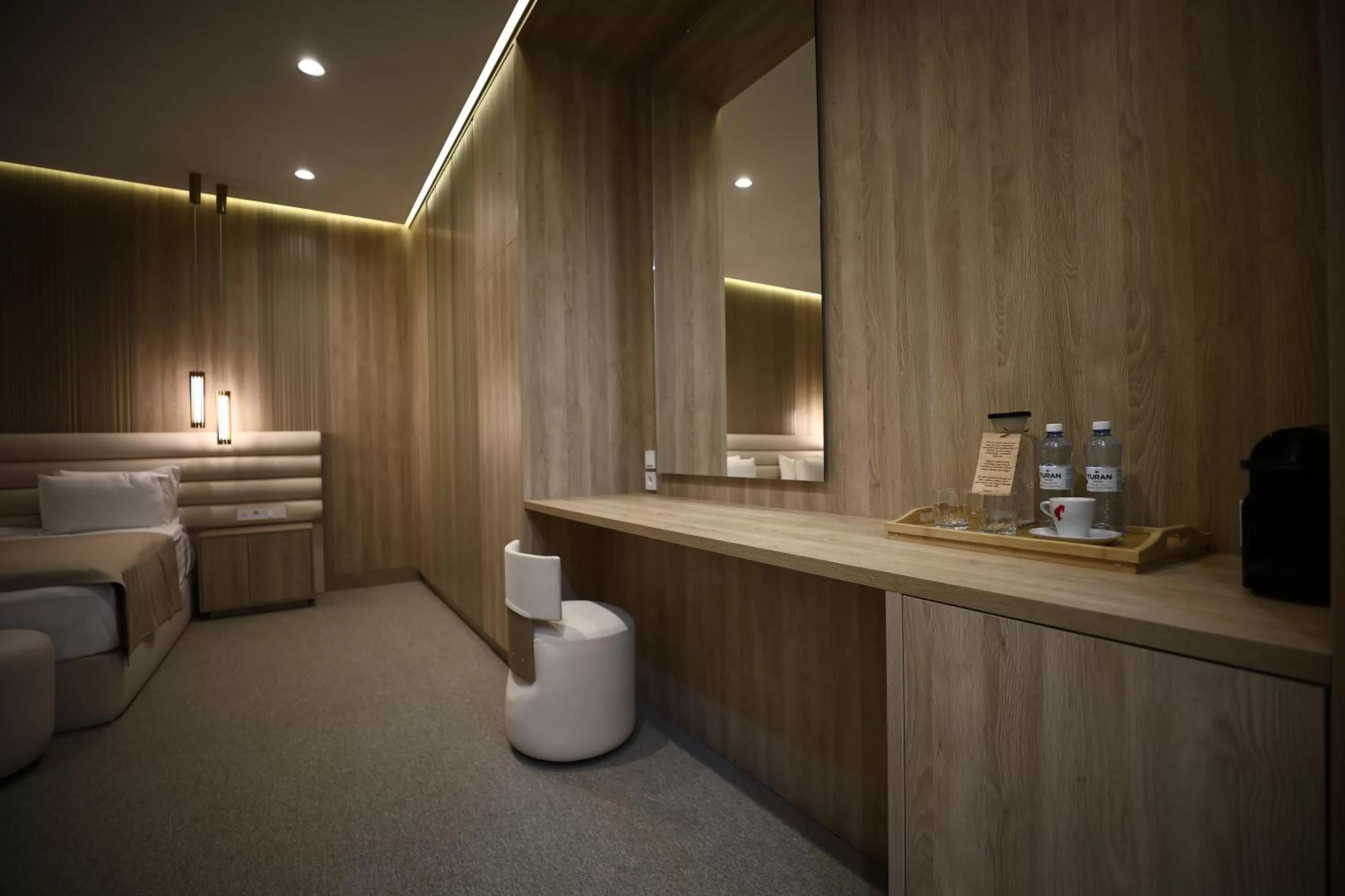 Coffee/tea facilities in Amsterdam Hotel Aktobe