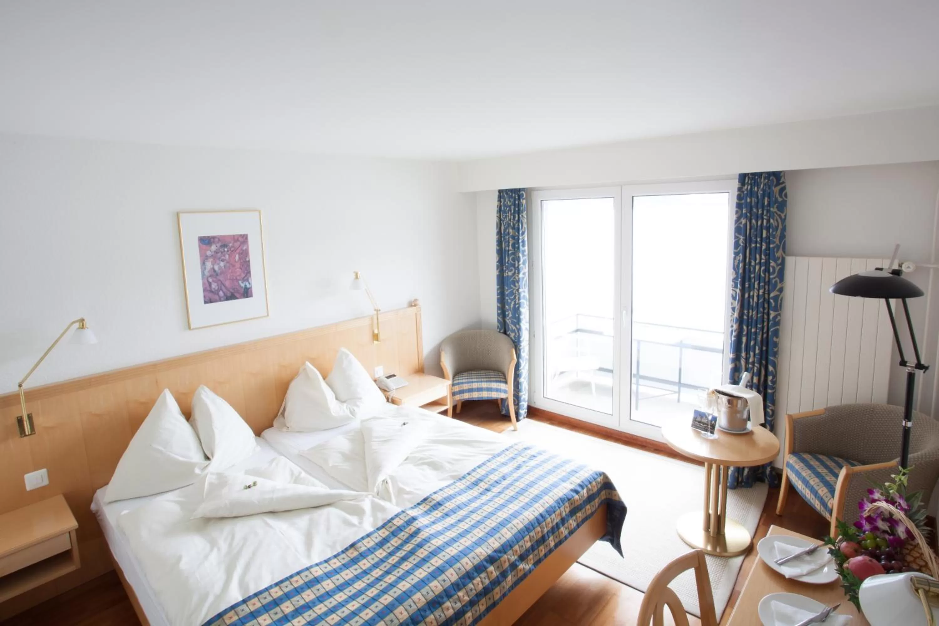 Bed in Garni-Hotel Frohburg - Beau Rivage Collection